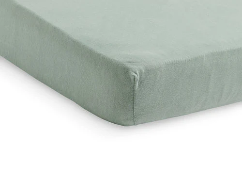 Jollein Hoeslaken Jersey 60x120cm | Ash Green - Image 3