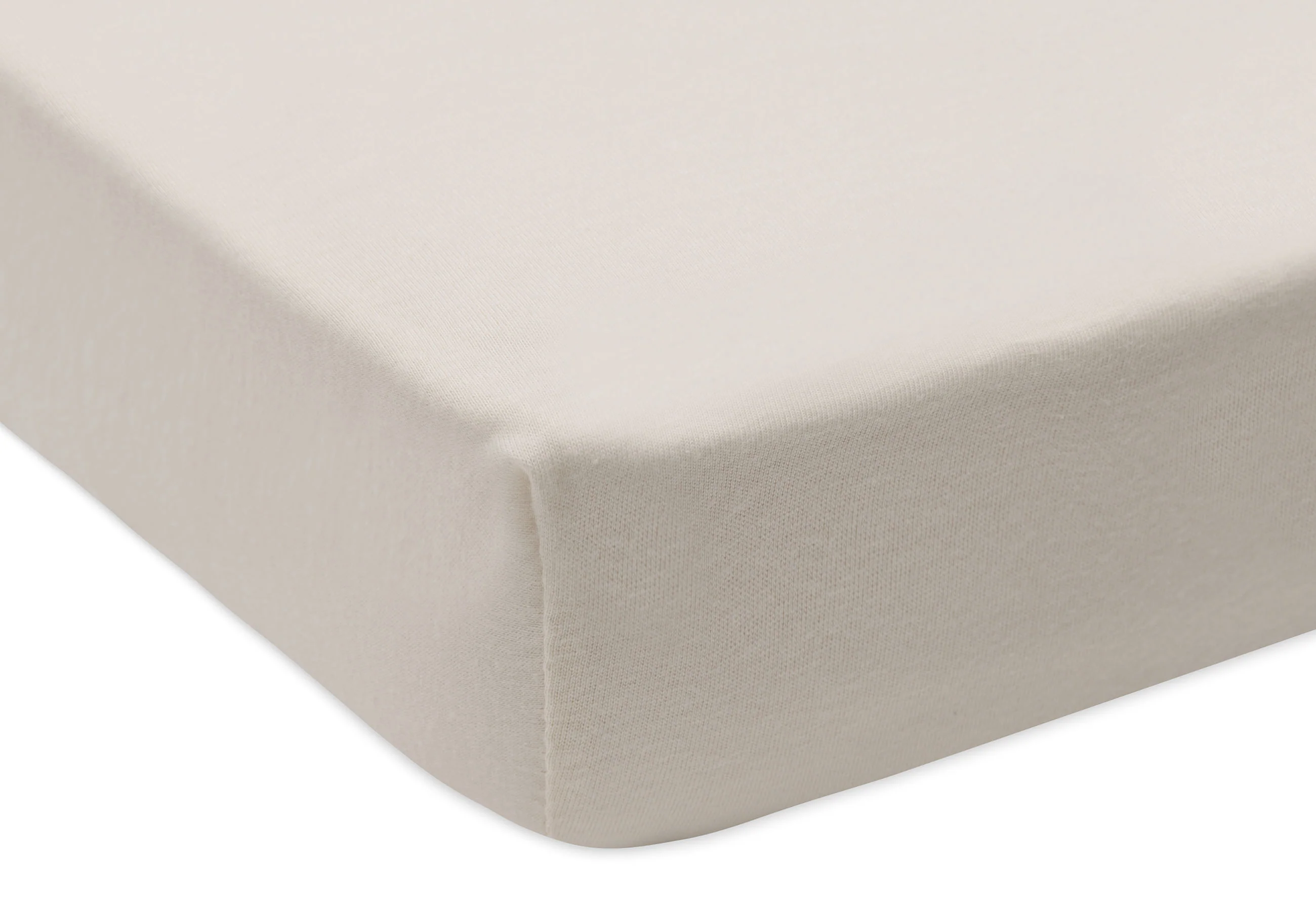 Jollein Hoeslaken Jersey 60x120cm 2ST | Sea Green/Ivory - Image 4