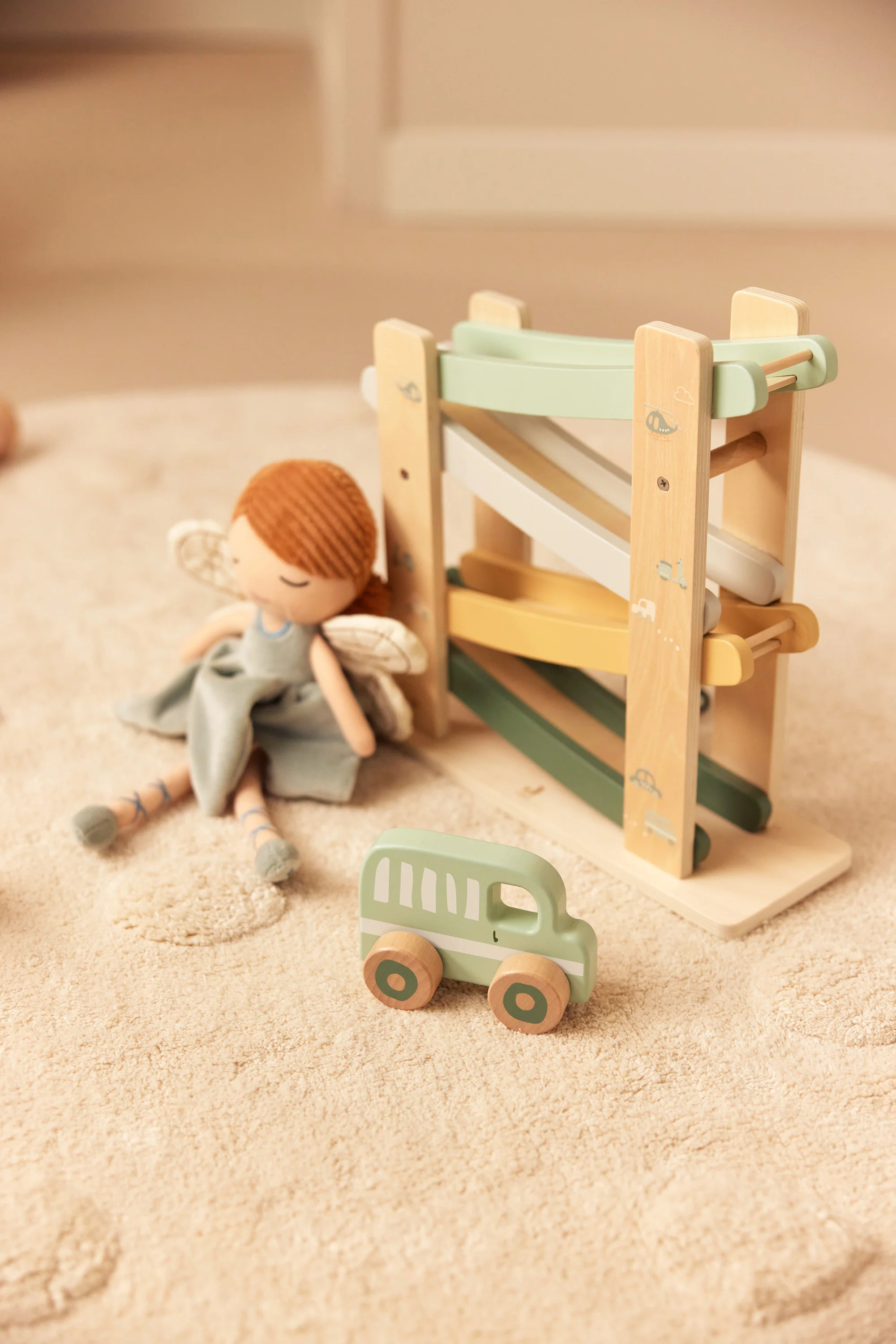 * Jollein Houten Auto Op Wielen (3Pack) - Image 7
