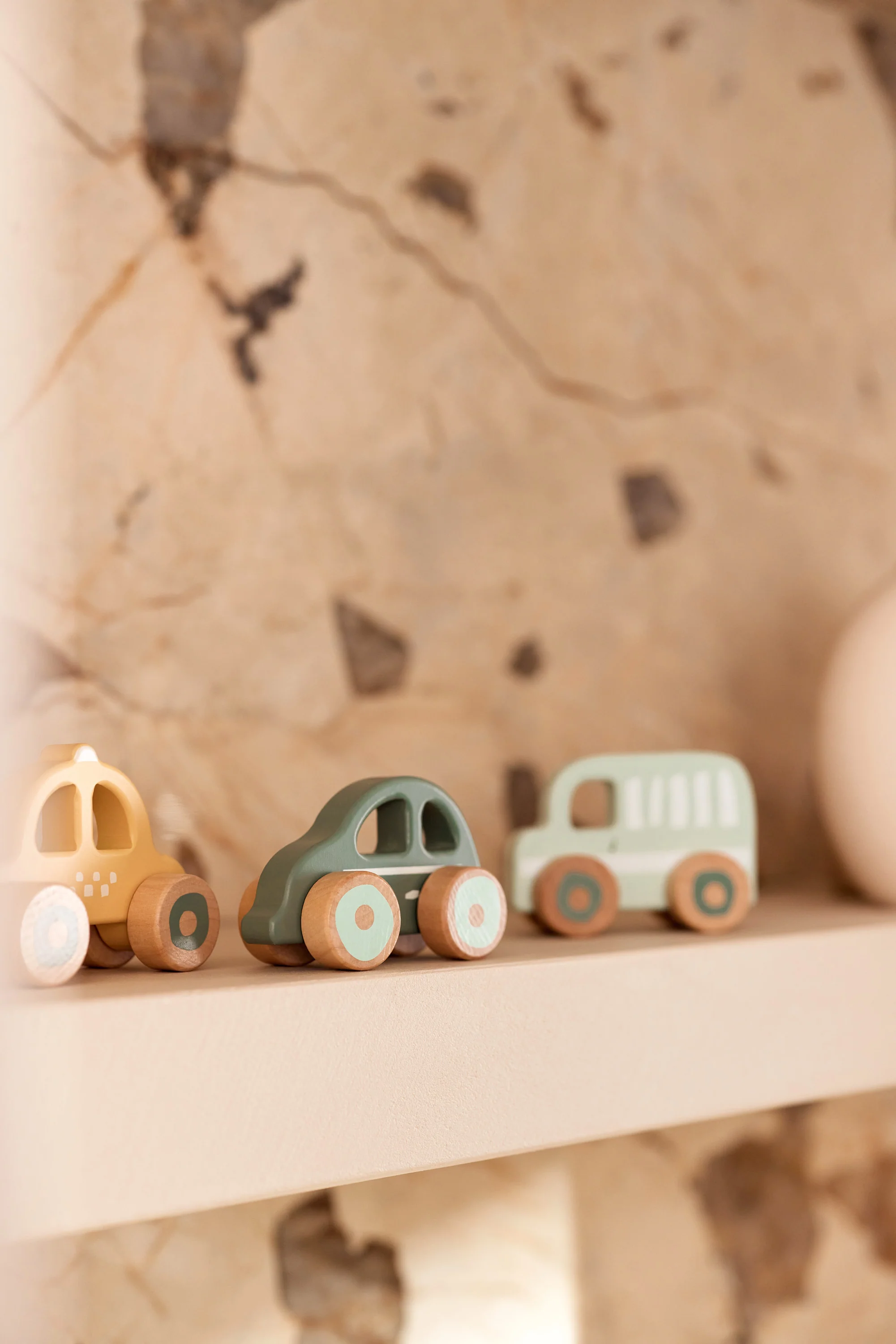 * Jollein Houten Auto Op Wielen (3Pack) - Image 9