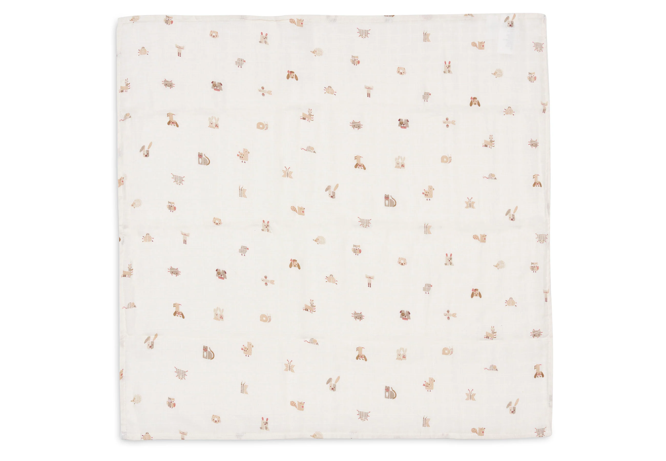 Jollein Hydrofiele Doek Small 70x70cm | Animal Friends | 3st - Image 3