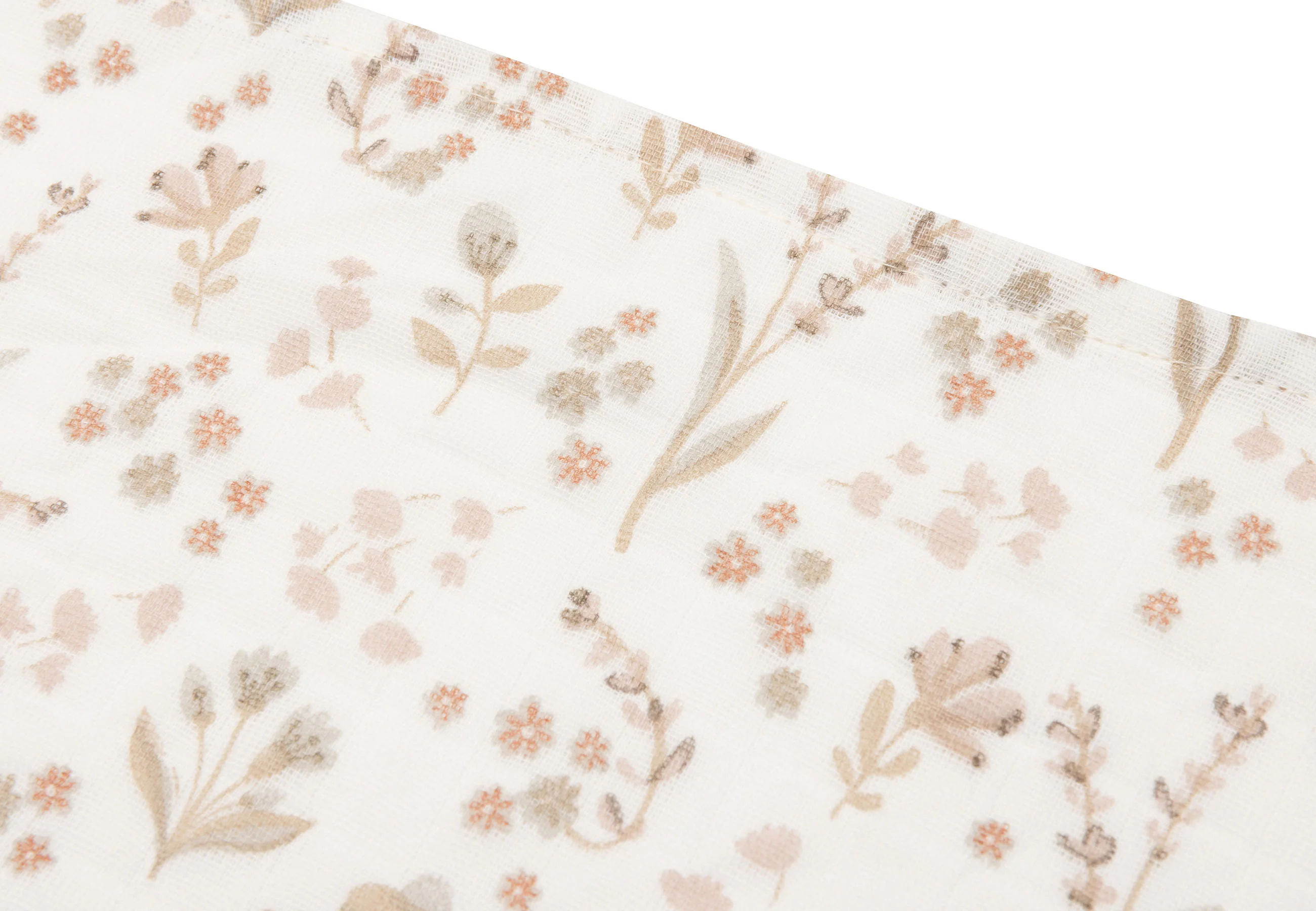 * Jollein Hydrofiele Doek Small 70x70cm Bloomy (3Pack) - Image 3