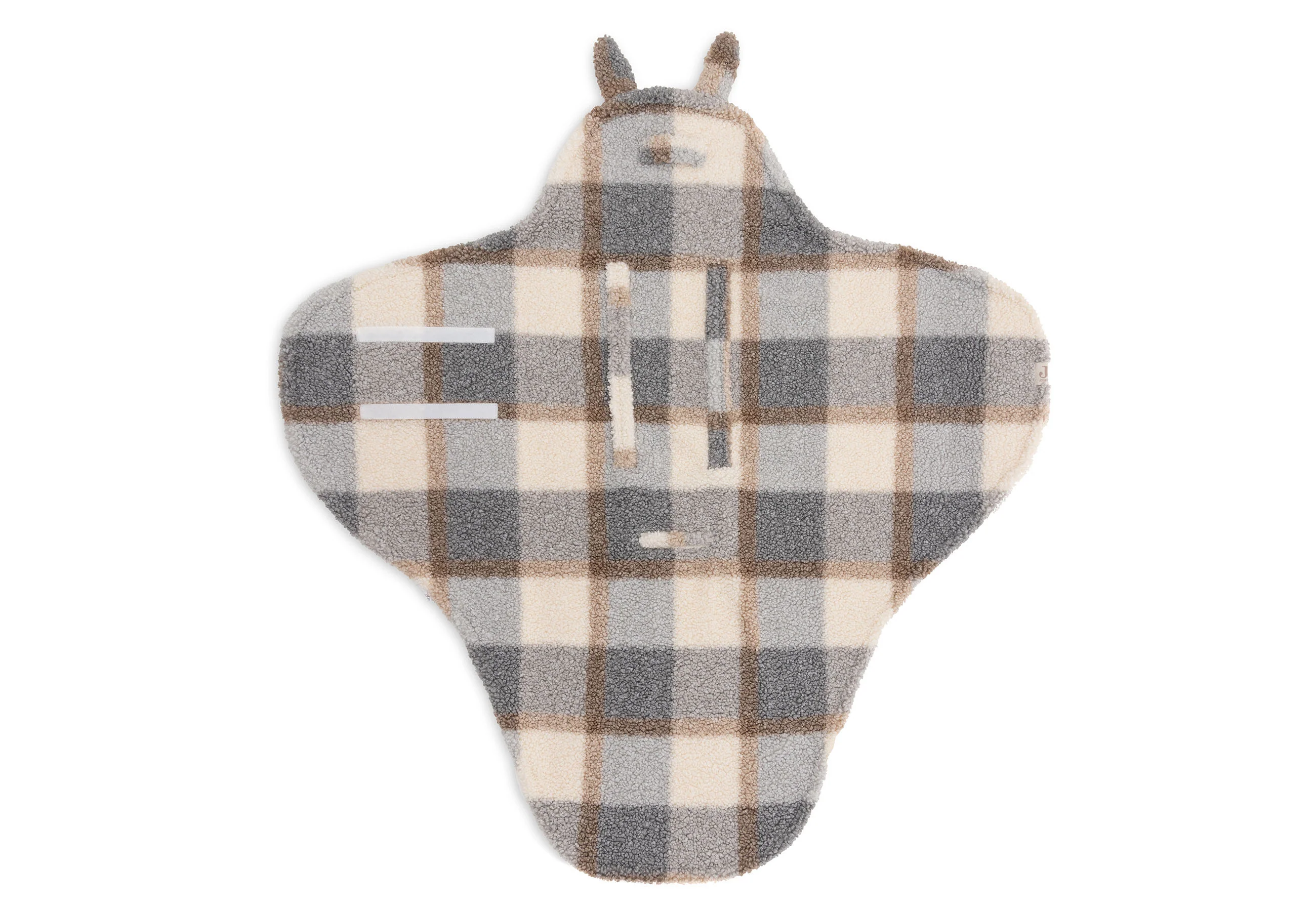 Jollein Inbakerdoek Bunny Check Boucle - Image 3