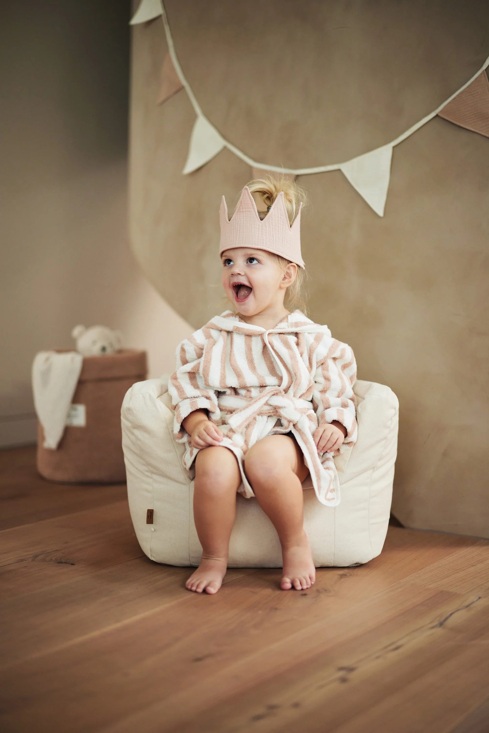 Jollein Kinderfauteuil Twill Natural - Image 6