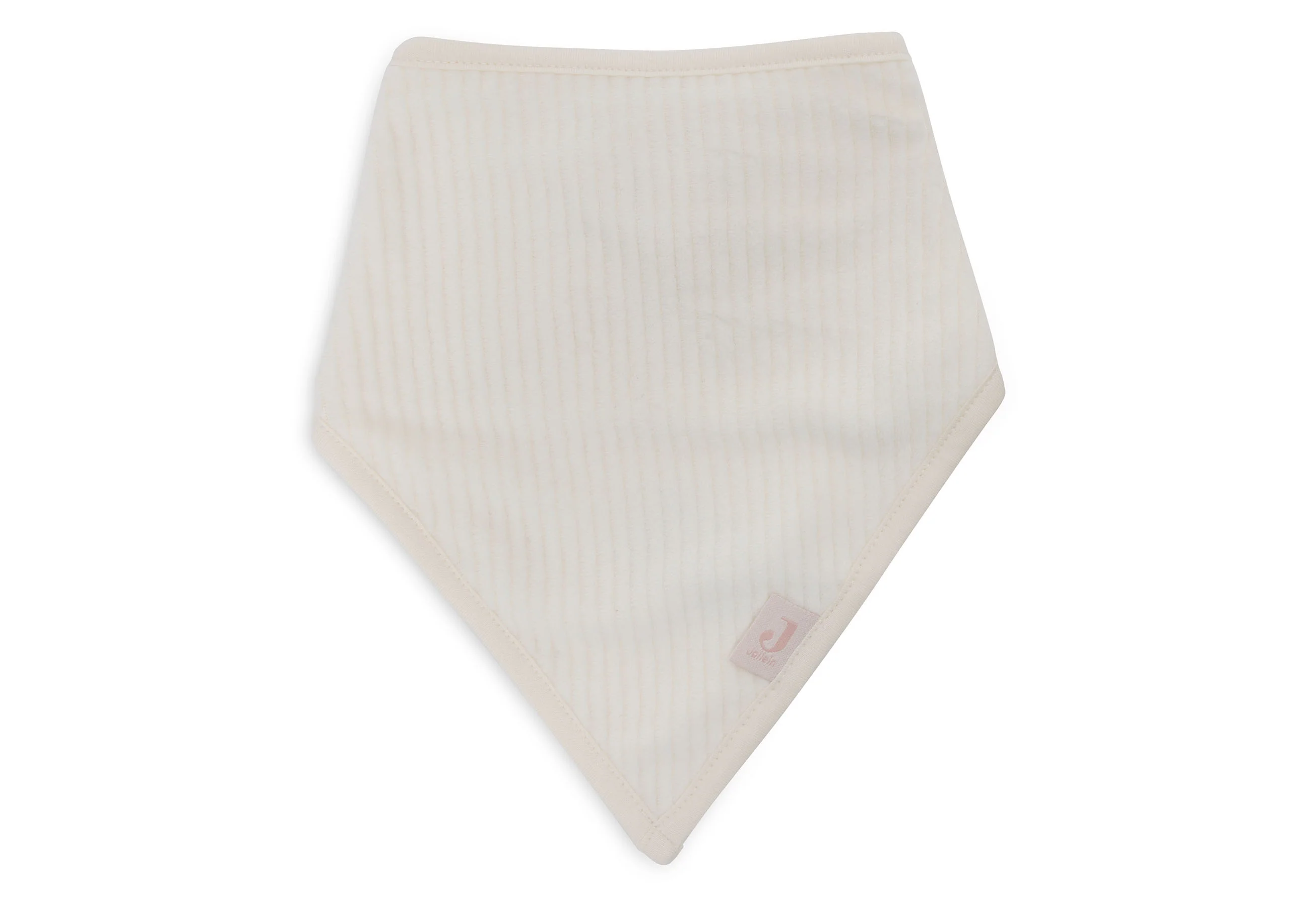 * Jollein Kwijlsjaaltje Velvet Rib Wild Rose/Ivory (2pack) - Image 2