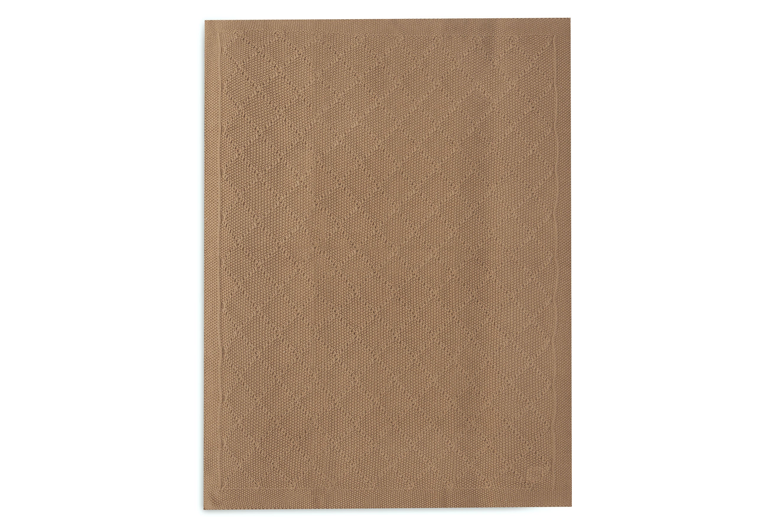 * Jollein Ledikantdeken 100x150cm Check Knit Biscuit - Image 2