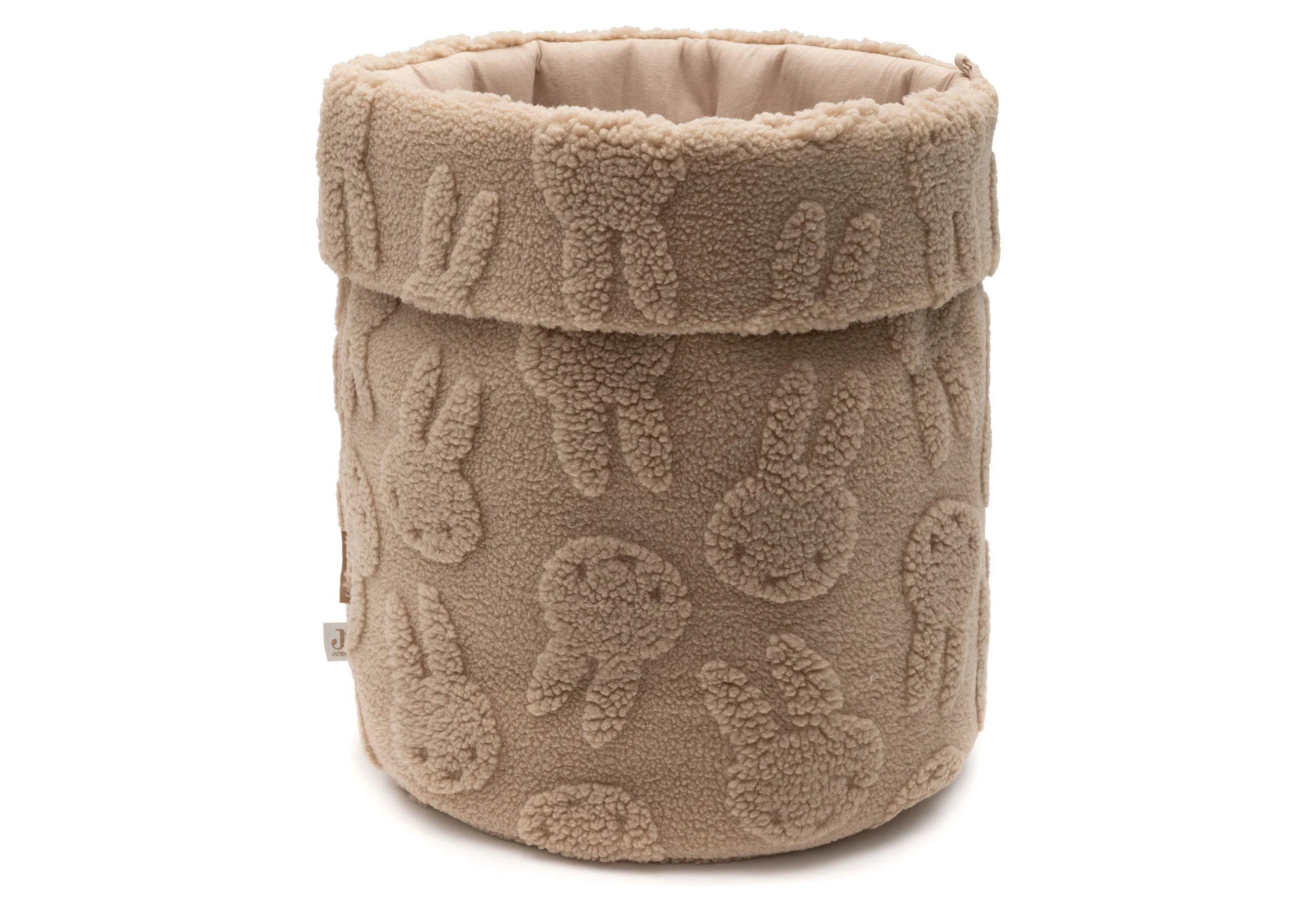 * Jollein Opbergmand Miffy Jacquard Teddy | Biscuit