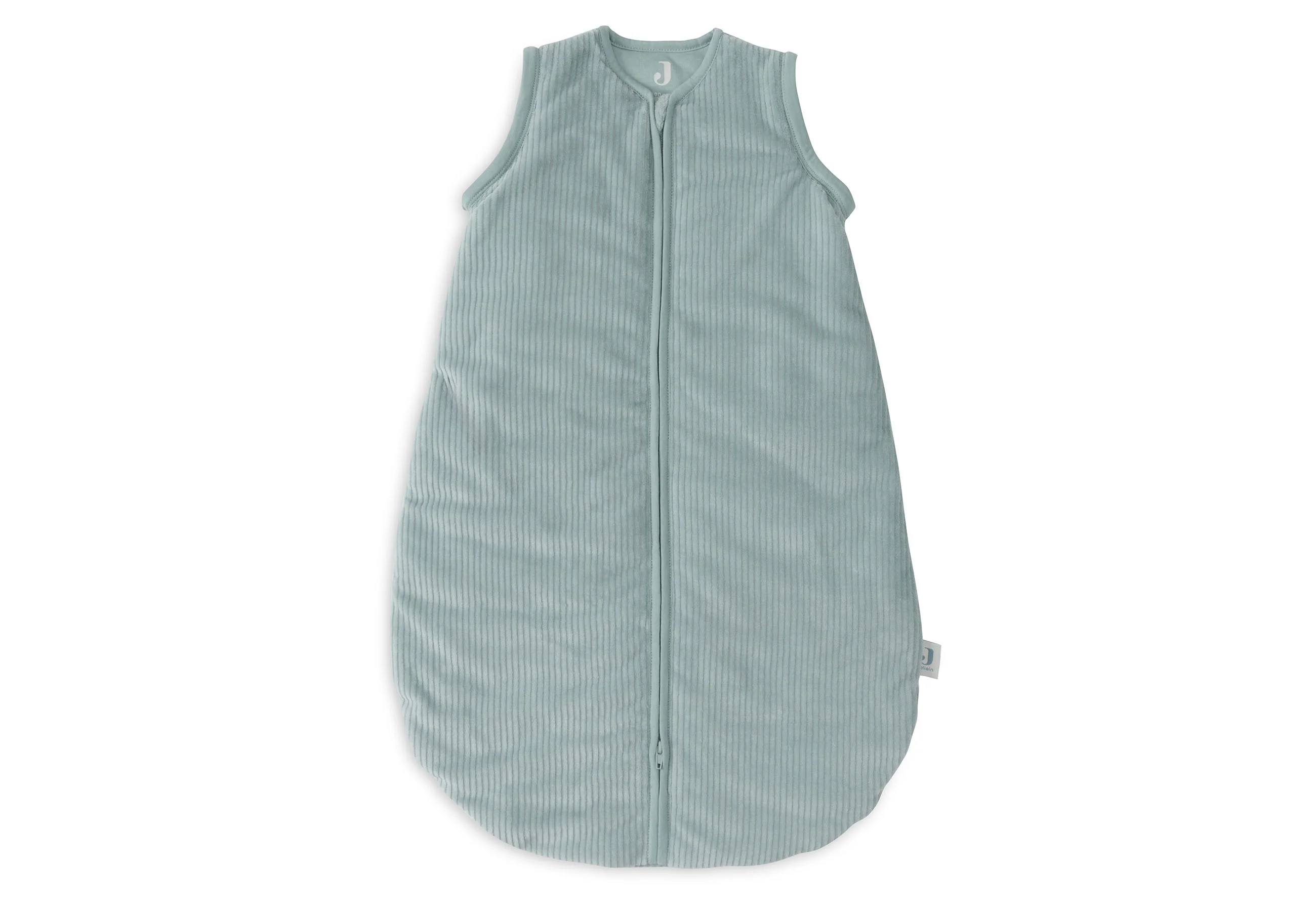 * Jollein Slaapzak Met Verwijderbare Mouwen Rond 90cm Rib Sea Green - Image 3