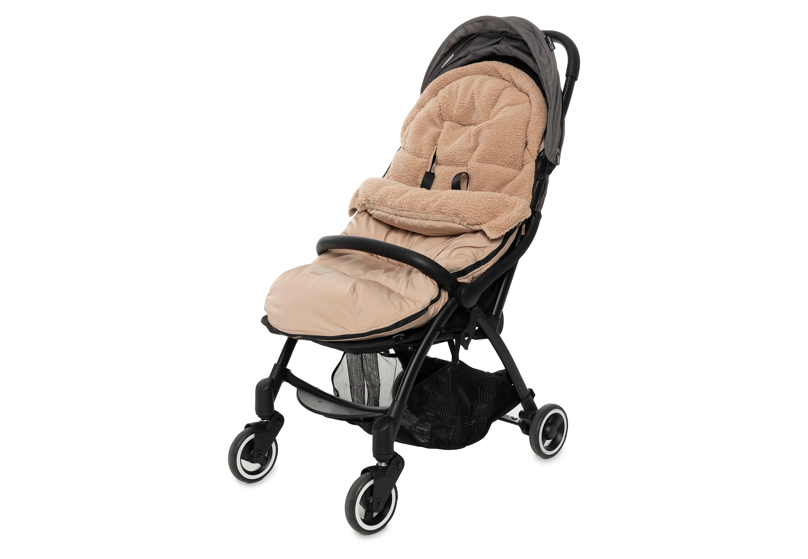 * Jollein Universele Voetenzak Buggy/ Wandelwagen | Biscuit - Image 3