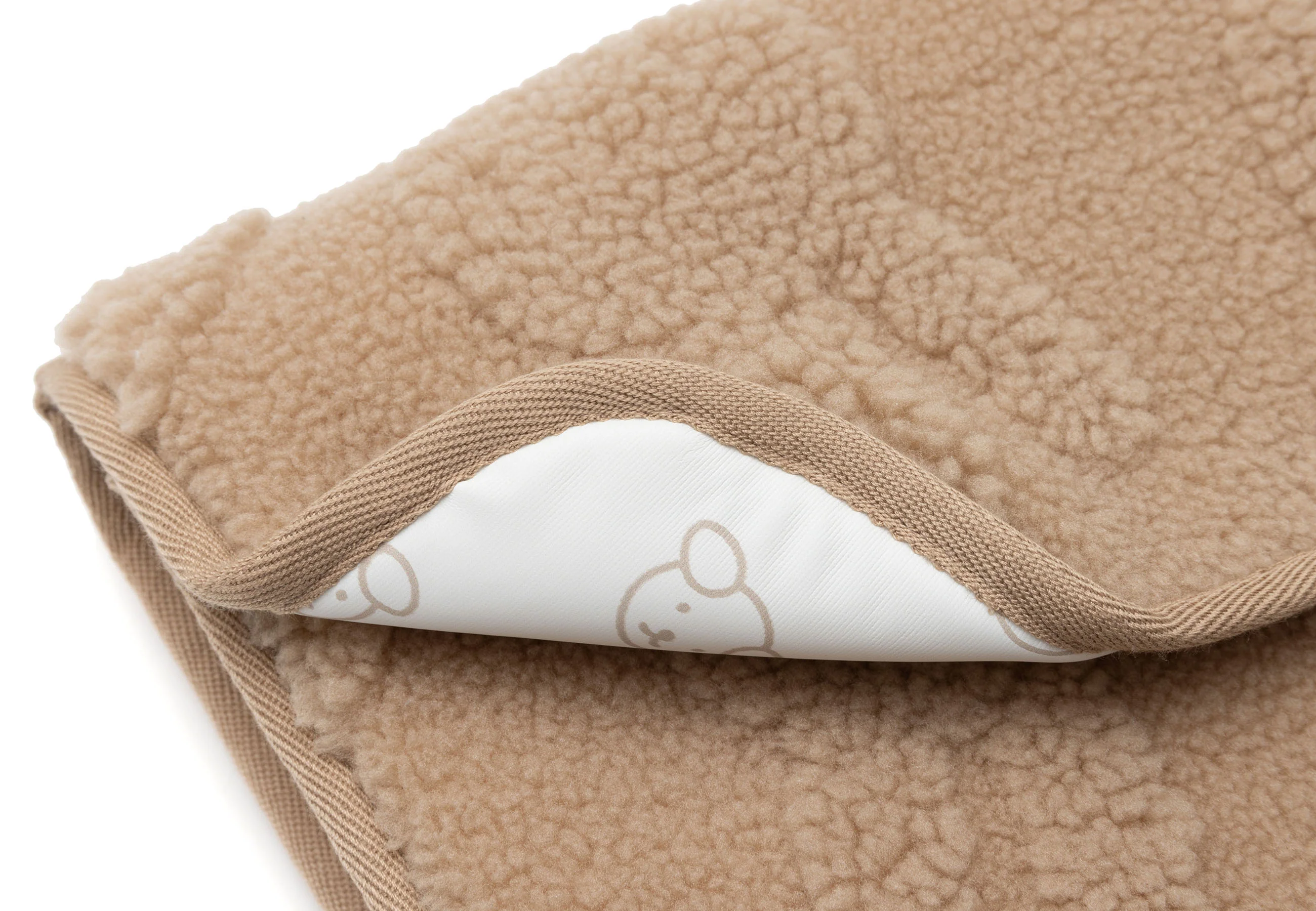 Jollein Verschoningsmat Met Opbergvak Miffy Jacquard Teddy | Biscuit - Image 2