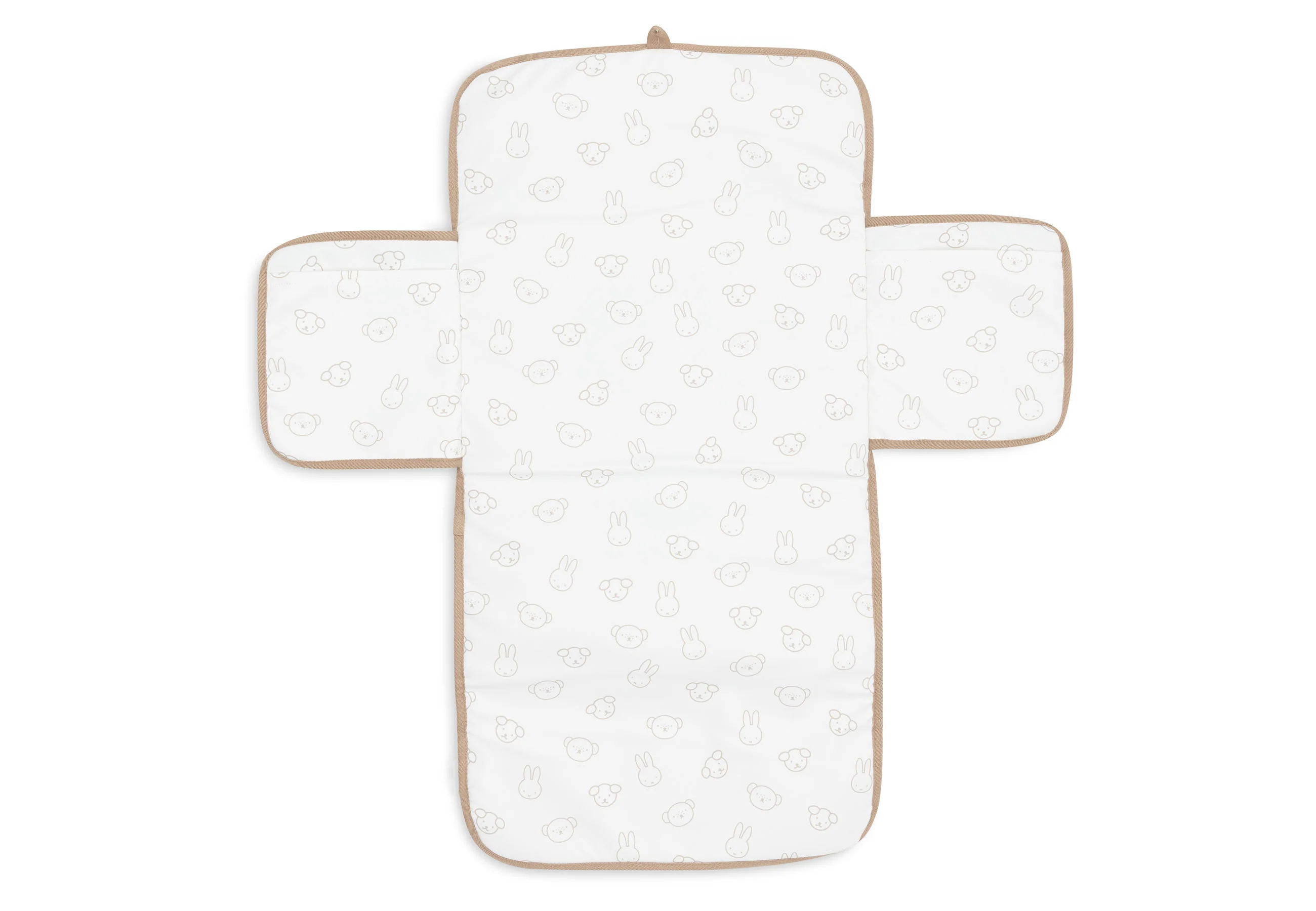 Jollein Verschoningsmat Met Opbergvak Miffy Jacquard Teddy | Biscuit - Image 4