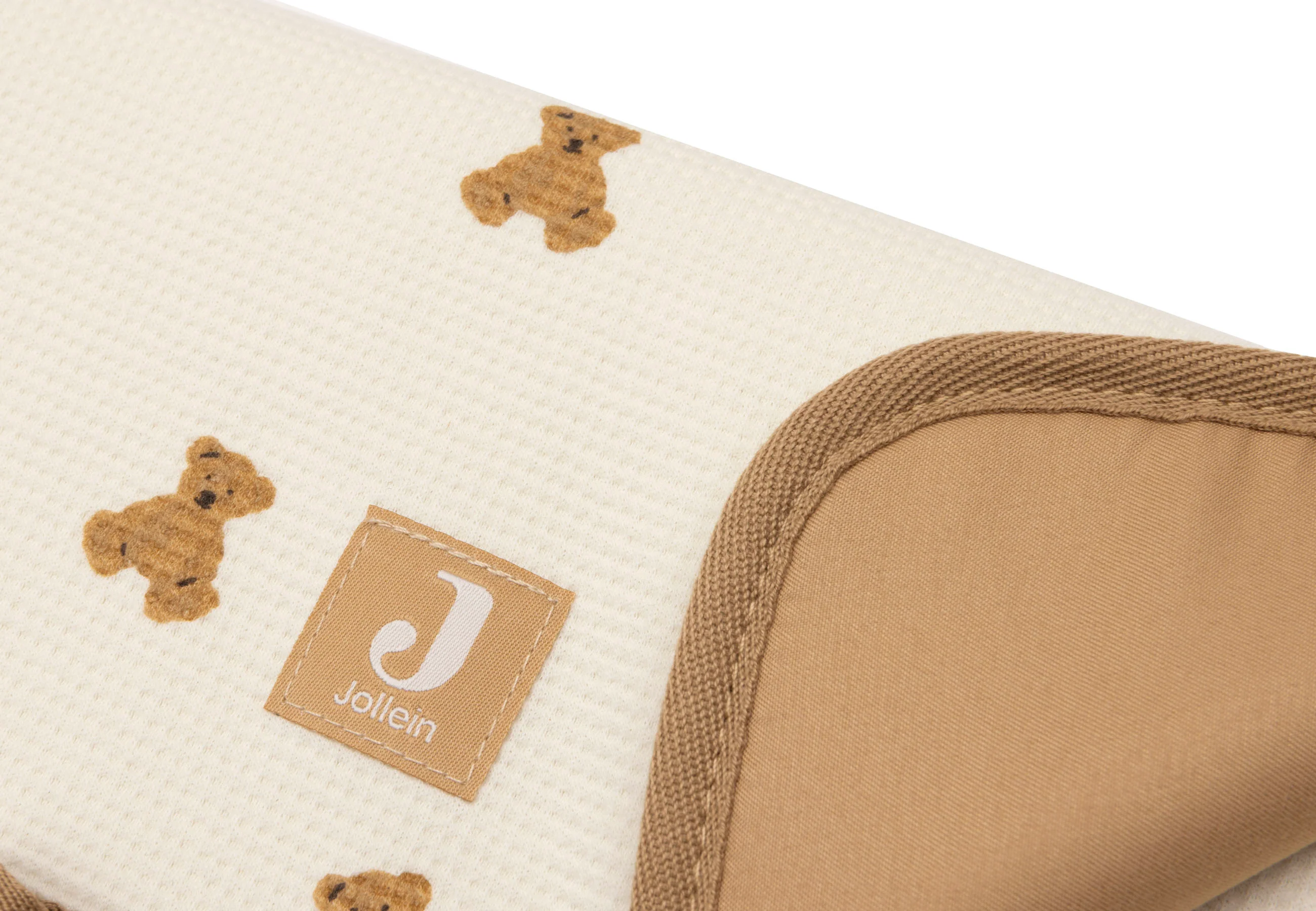 Jollein Verschoningsmat Mini Teddy Bear Little Waffle - Image 4