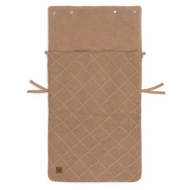 * Jollein Voetenzak Groep 0+ 3/5 points Check Knit Biscuit