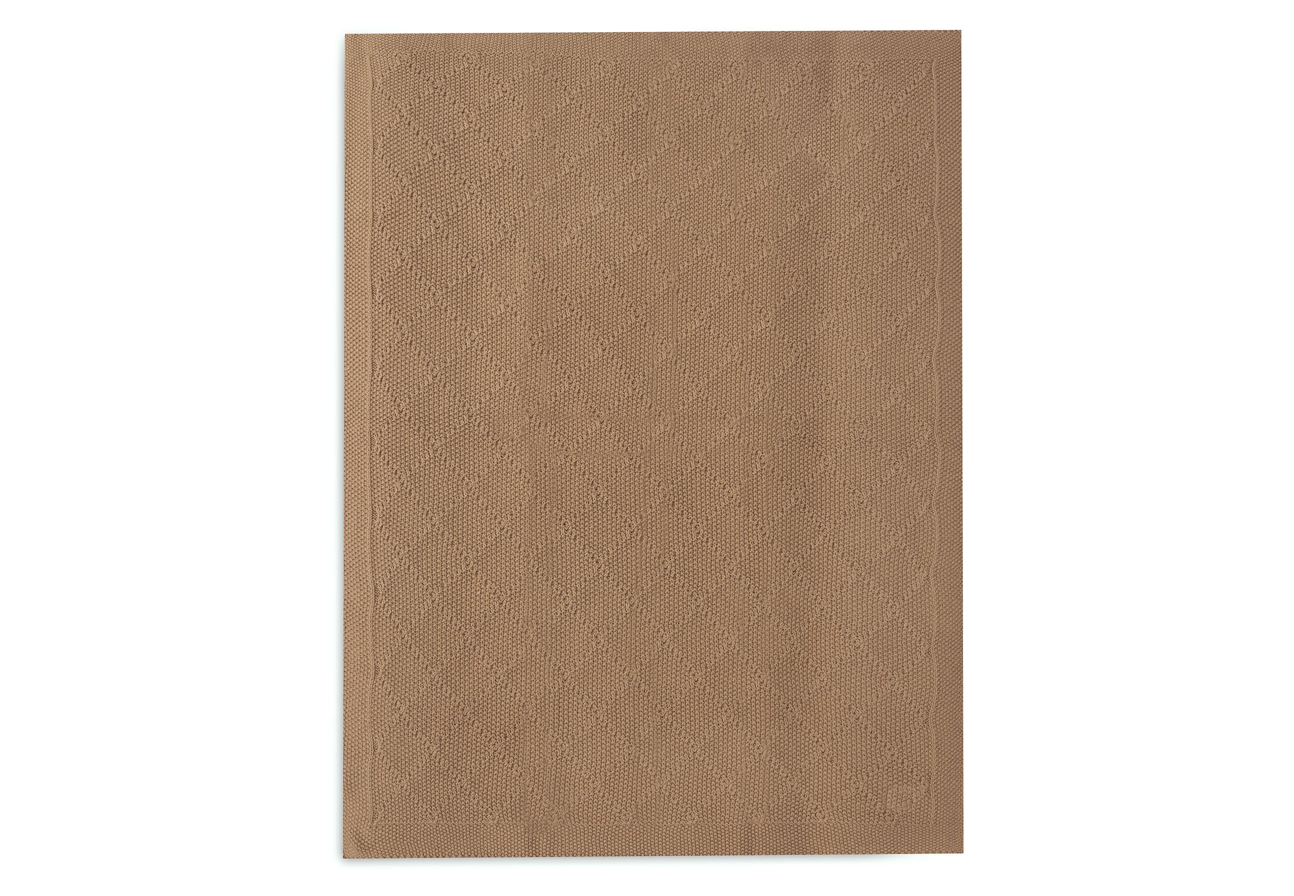 * Jollein Wiegdeken 75x100cm Check Knit Biscuit - Image 2