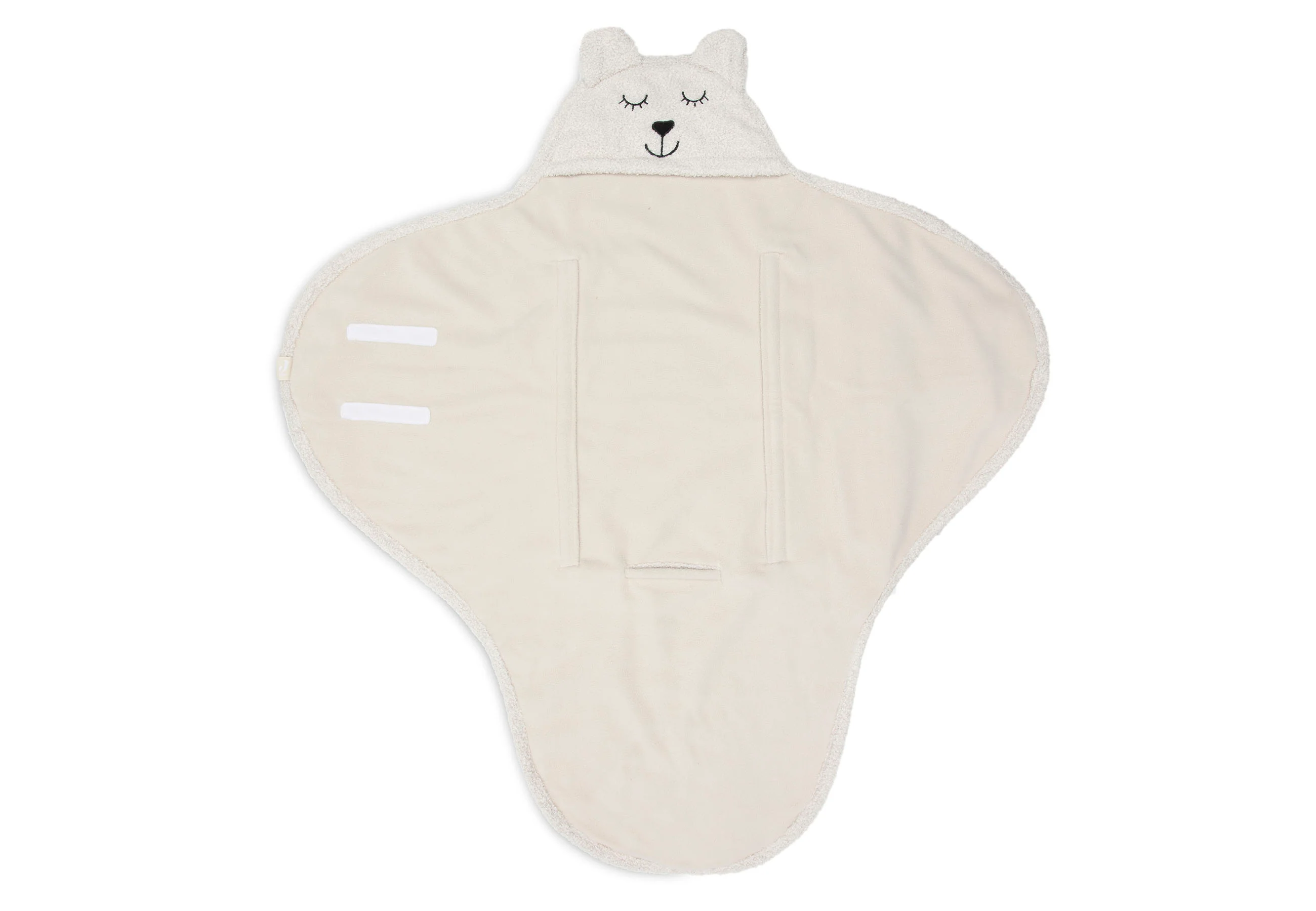 Jollein Wikkeldeken | Bear Boucle Oatmeal - Image 9