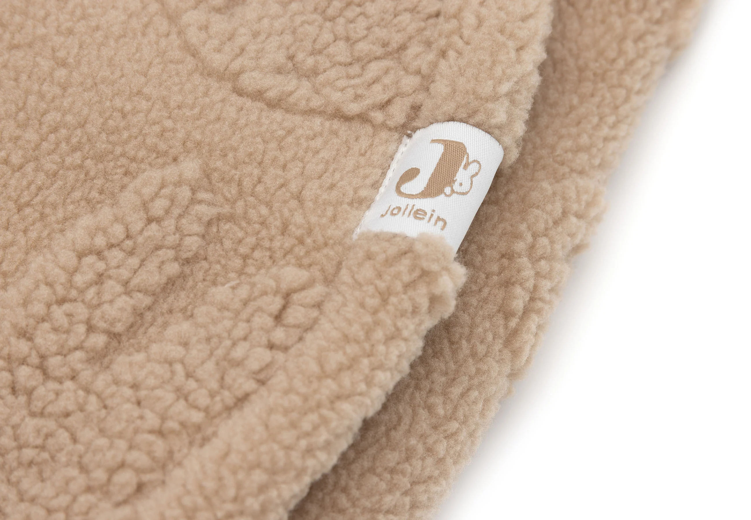 Jollein Wikkeldeken Miffy Jacquard Teddy | Biscuit - Image 2