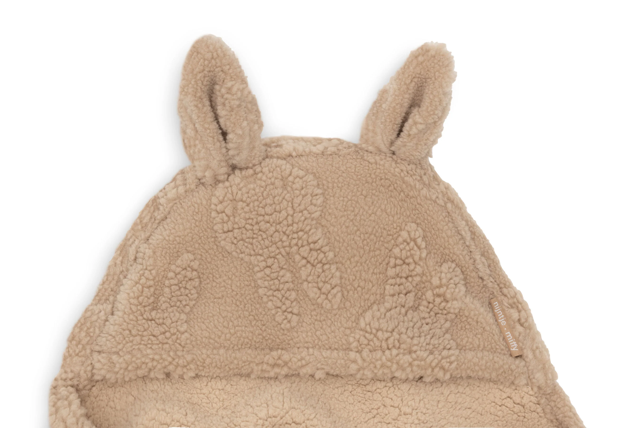 Jollein Wikkeldeken Miffy Jacquard Teddy | Biscuit - Image 3