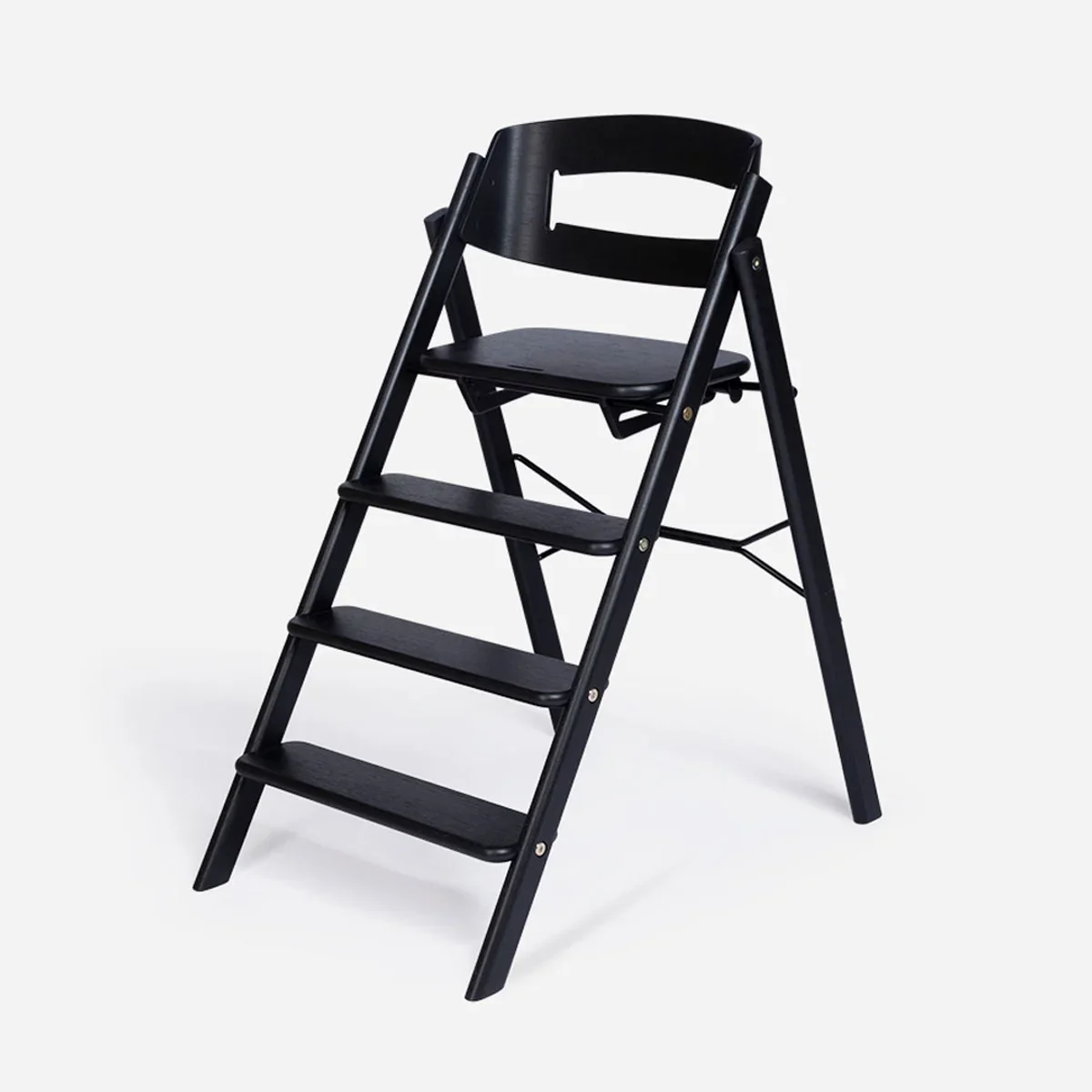 Kaos Klapp Plooibare Meegroei Eetstoel Zonder Beugel | Oak Black