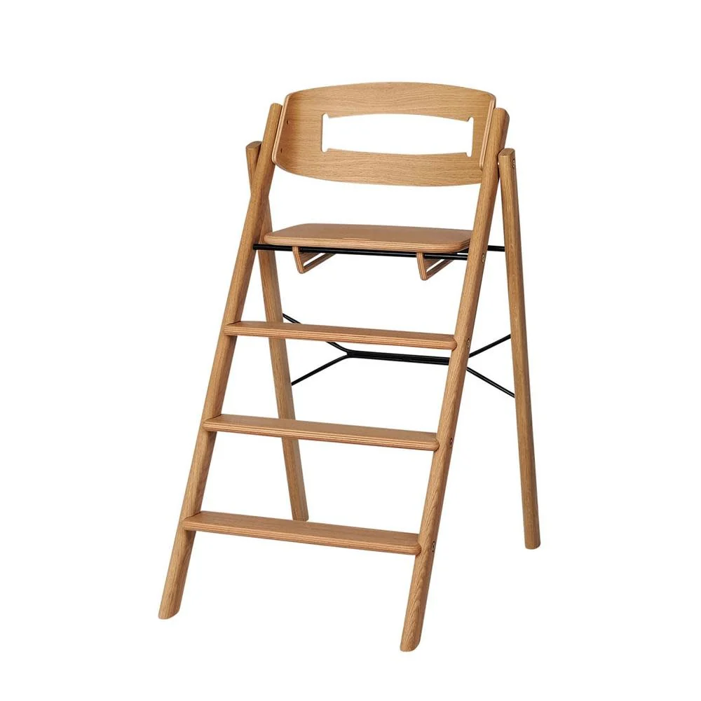 Kaos Klapp Plooibare Meegroei Eetstoel Zonder Beugel | Oak - Image 3