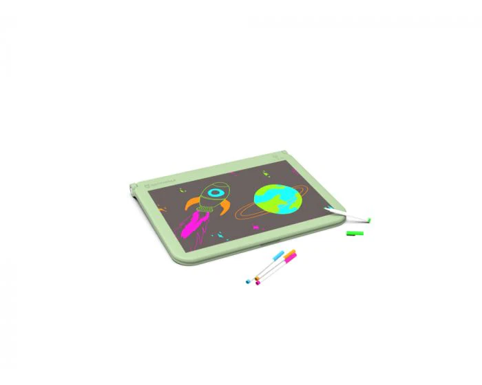 Kidywolf Kidydraw Pro Lichtgevende Tablet Leren Tekenen En Schrijven | Groen - Image 7