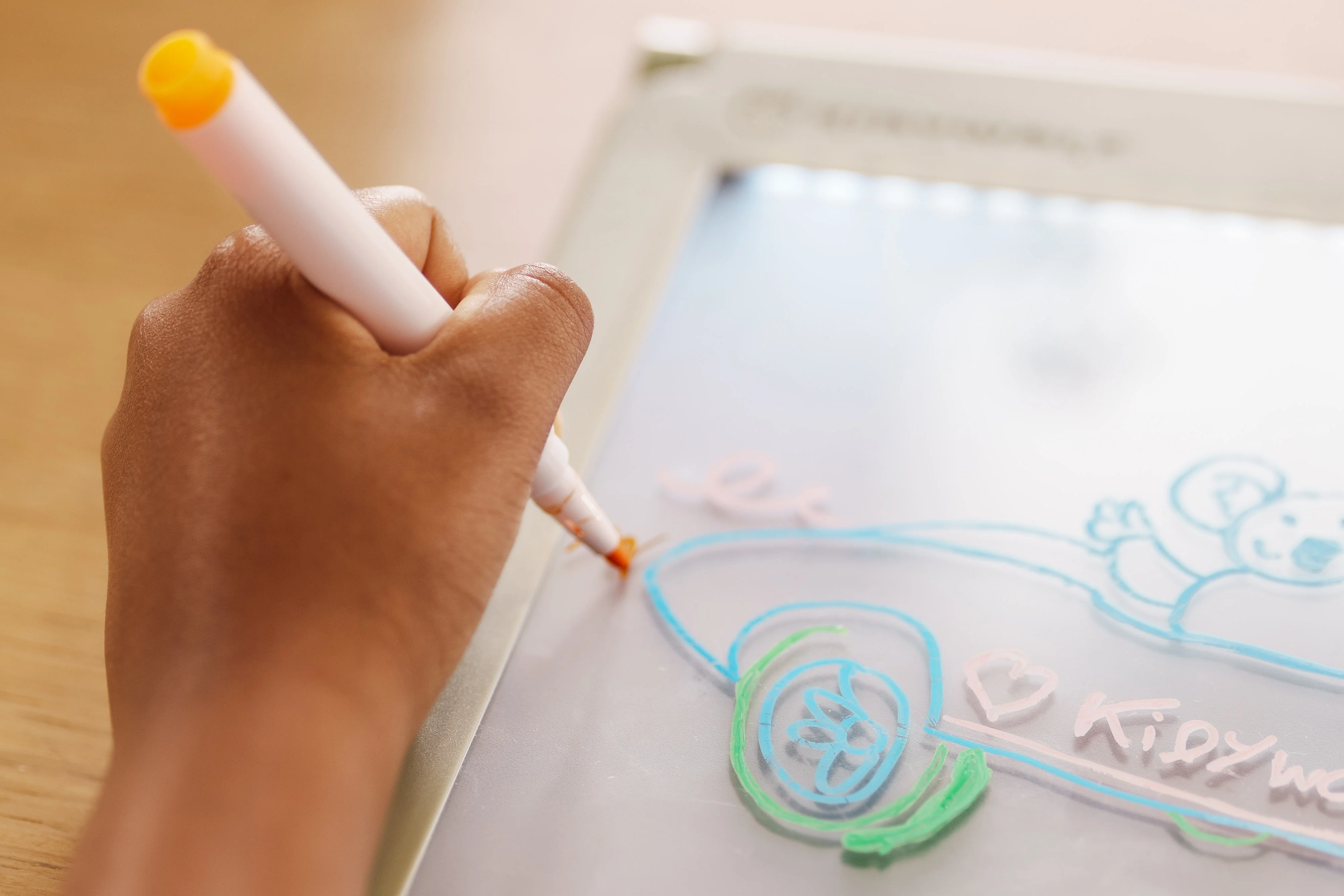 Kidywolf Kidydraw Pro Lichtgevende Tablet Leren Tekenen En Schrijven | Groen - Image 8