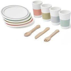 Kid's Concept Houten Bistro Eetset 4pers - Image 2