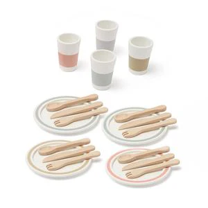 Kid's Concept Houten Bistro Eetset 4pers - Image 3