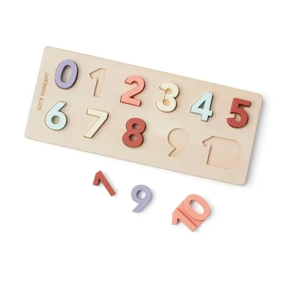 * Kid's Concept Houten Cijferpuzzel 1-10 - Image 2