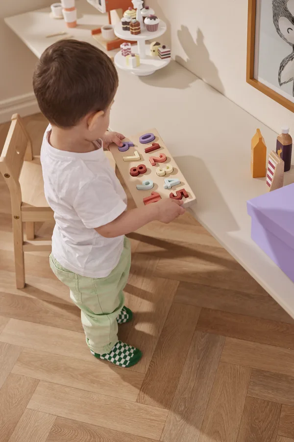 * Kid's Concept Houten Cijferpuzzel 1-10 - Image 6