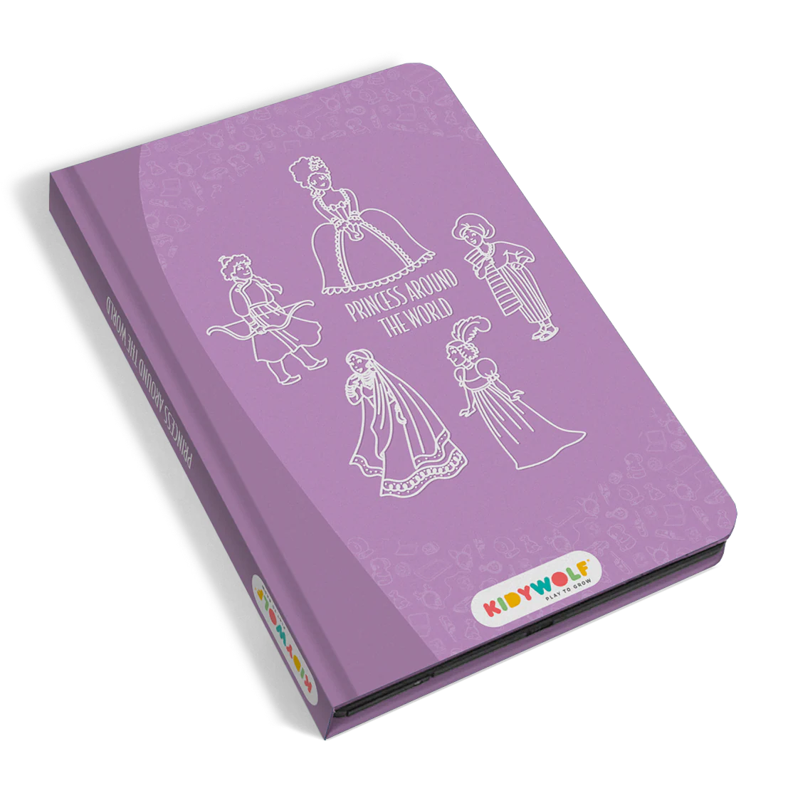 Kidywolf Kidydraw-Mini Tablet 30 Tekeningen | Tekenbord Prinses - Image 3