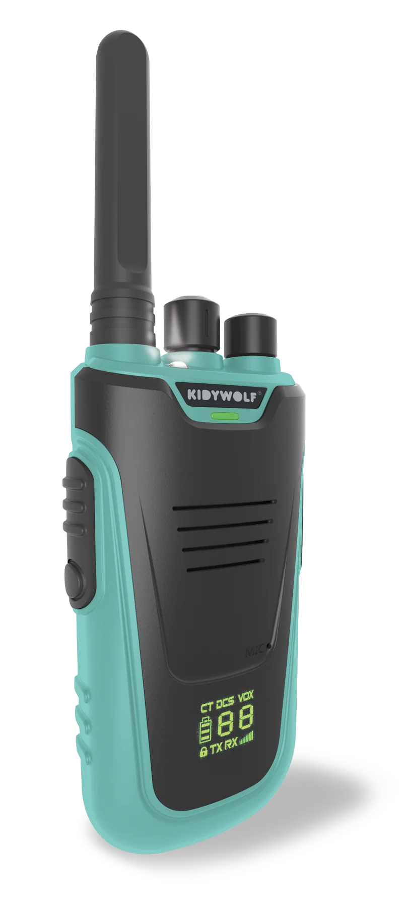 Kidywolf Kidytalk Walkie Talkie | Nude-Cyan - Image 3