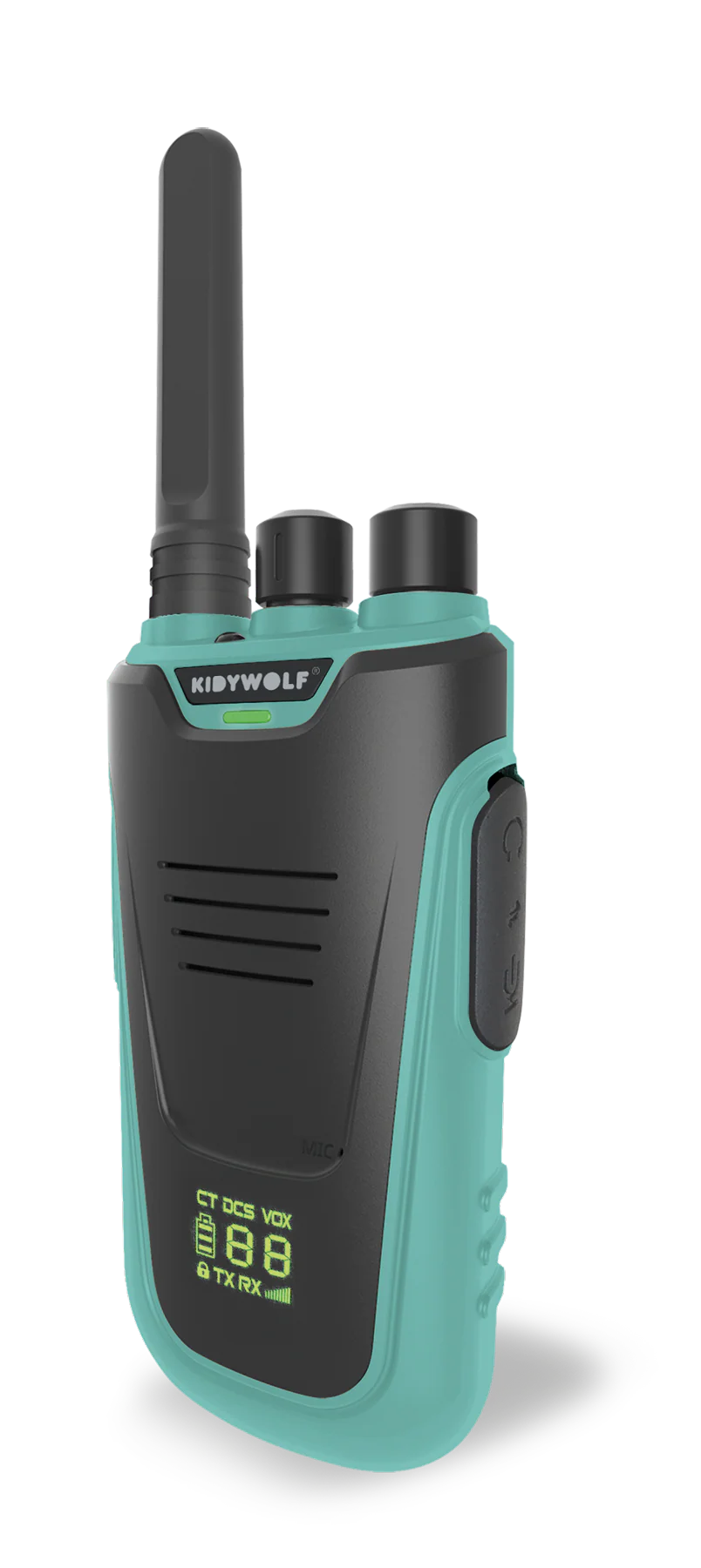 Kidywolf Kidytalk Walkie Talkie | Nude-Cyan - Image 4
