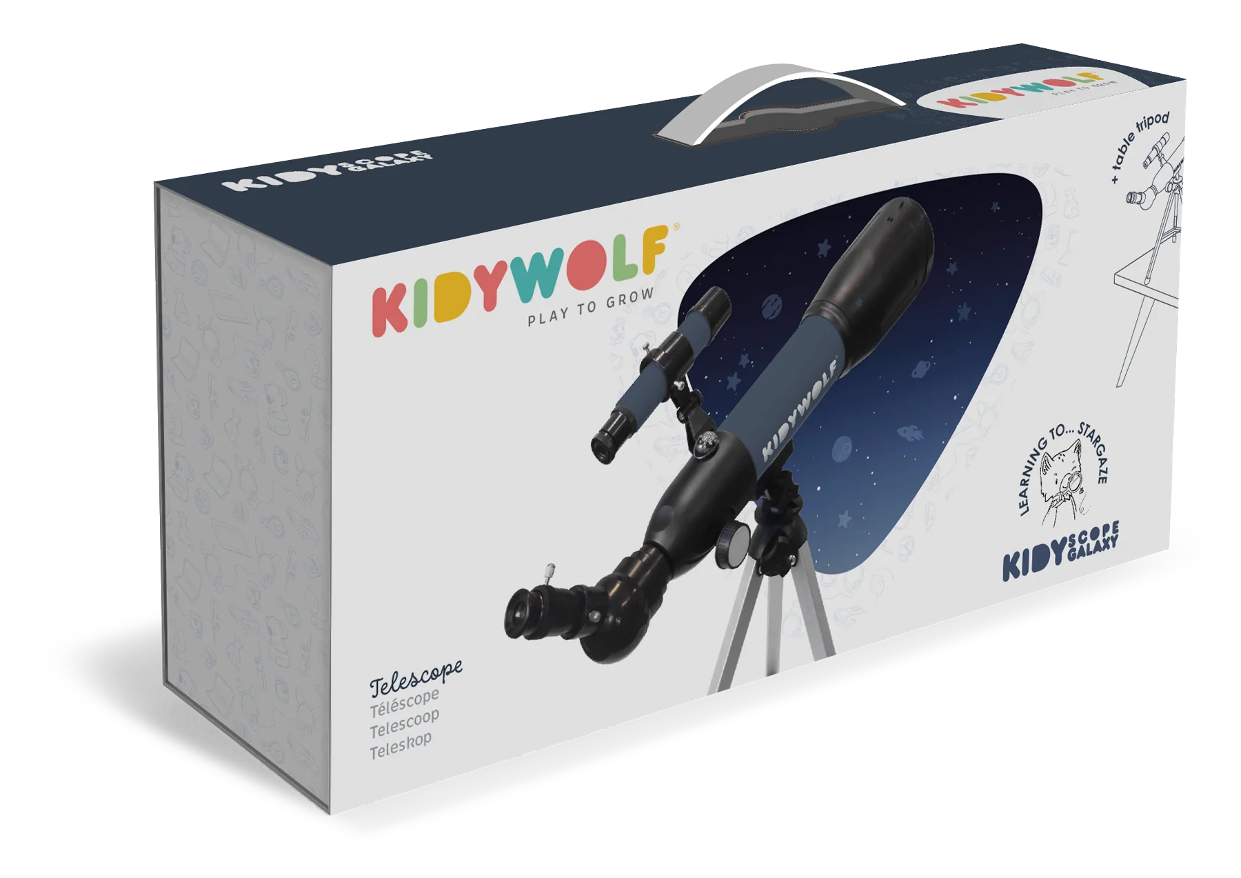 Kidywolf Kidytelescope telescoop | Blauw - Image 3