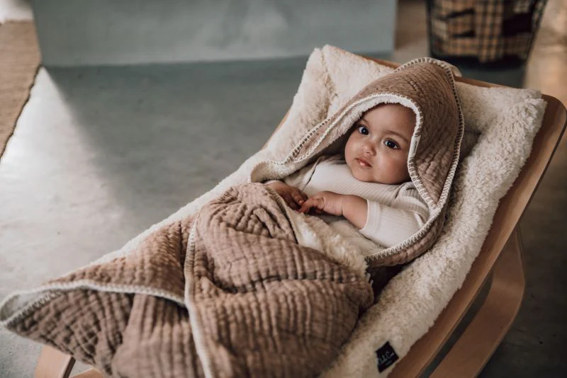 * Koeka Omslagdoek Teddy Rivoli | Caffe - Image 3