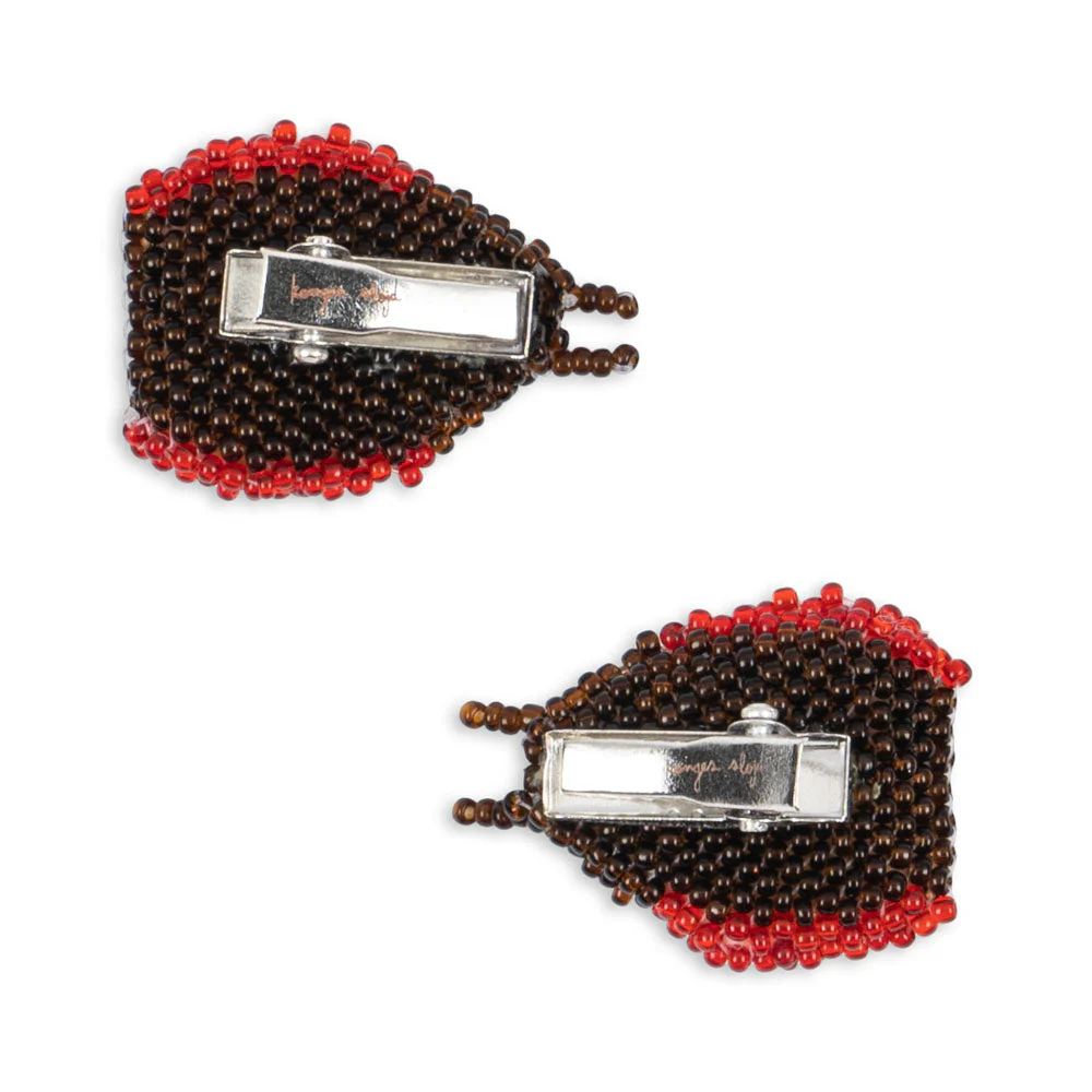 * Konges Sløjd Beaded Haarspeldje 2ST | Ladybug - Image 3