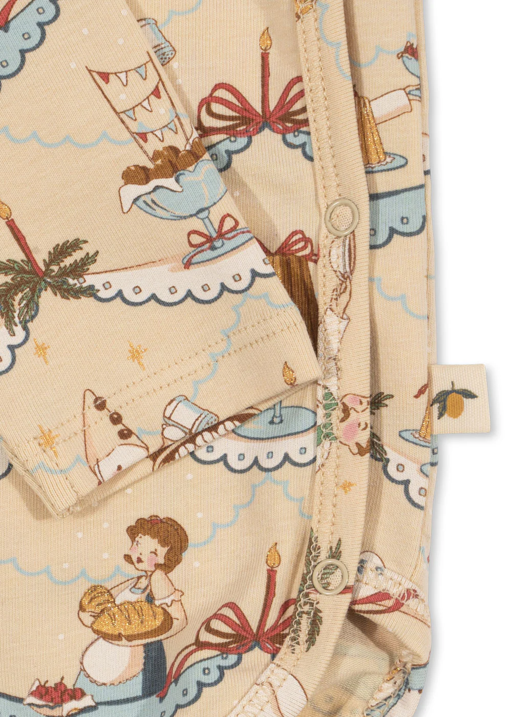 * Konges Sløjd Basic Newborn Set Gots | Sugar Pie - Image 7