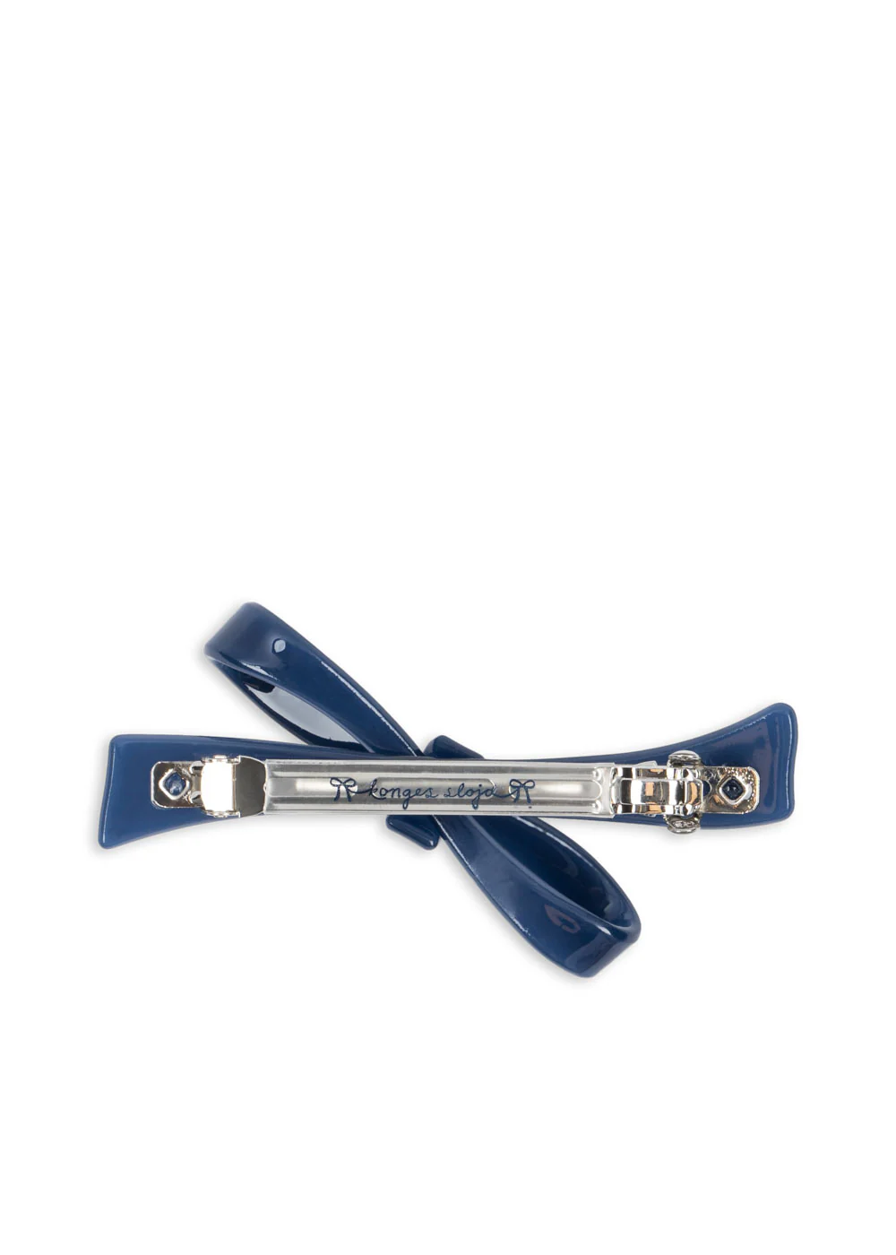 * Konges Sløjd Belma Bow Haarspeldje | Ensign Blue - Image 3