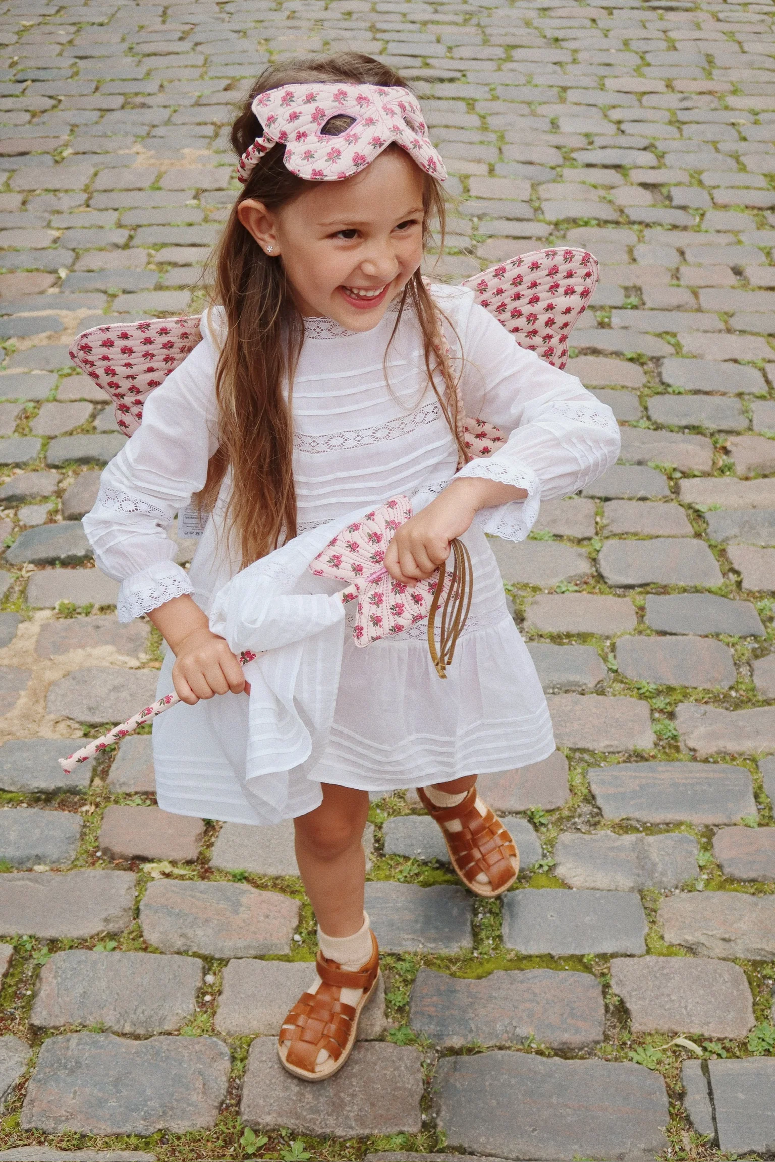 * Konges Sløjd Butterfly Kostuum | Rosie Blush - Image 6
