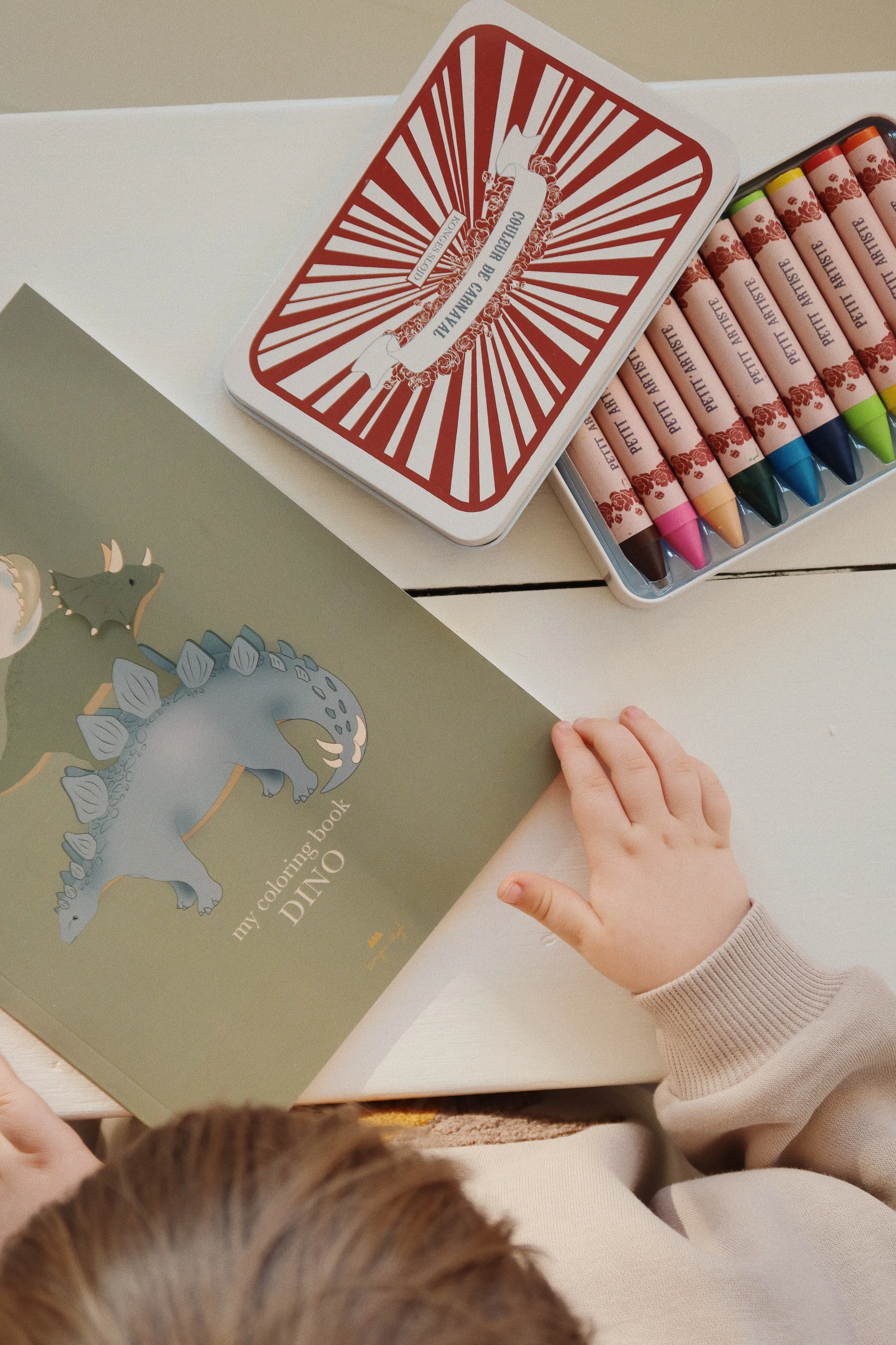 * Konges Sløjd Crayons Bees Wax 10PCS | Multi - Image 2