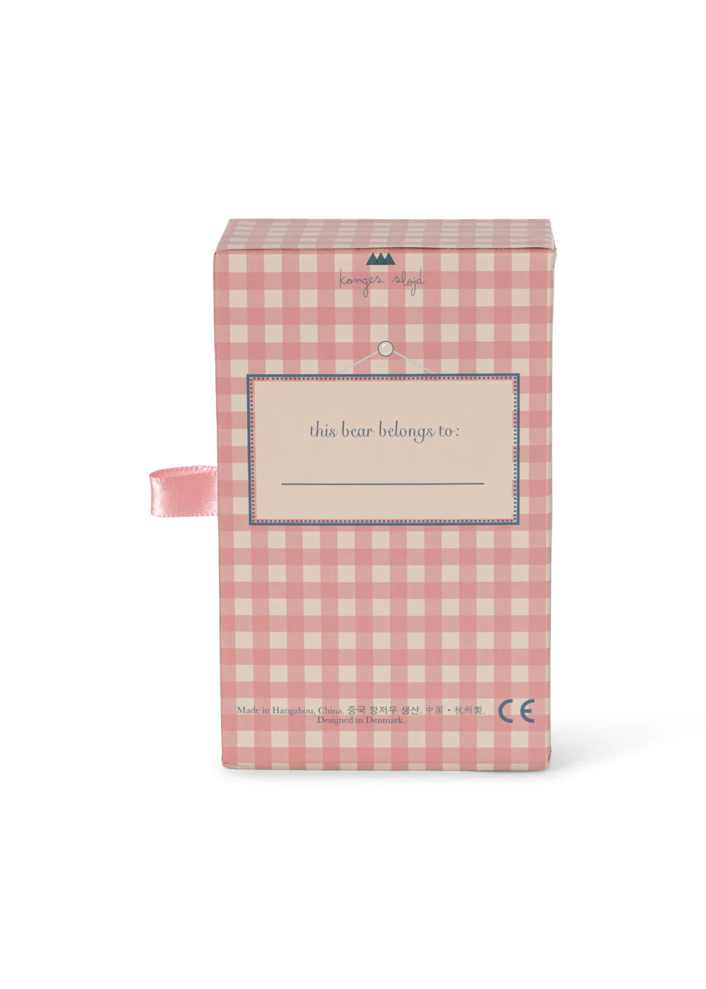 * Konges Sløjd Elise Tiny Teddy | Beige - Image 3