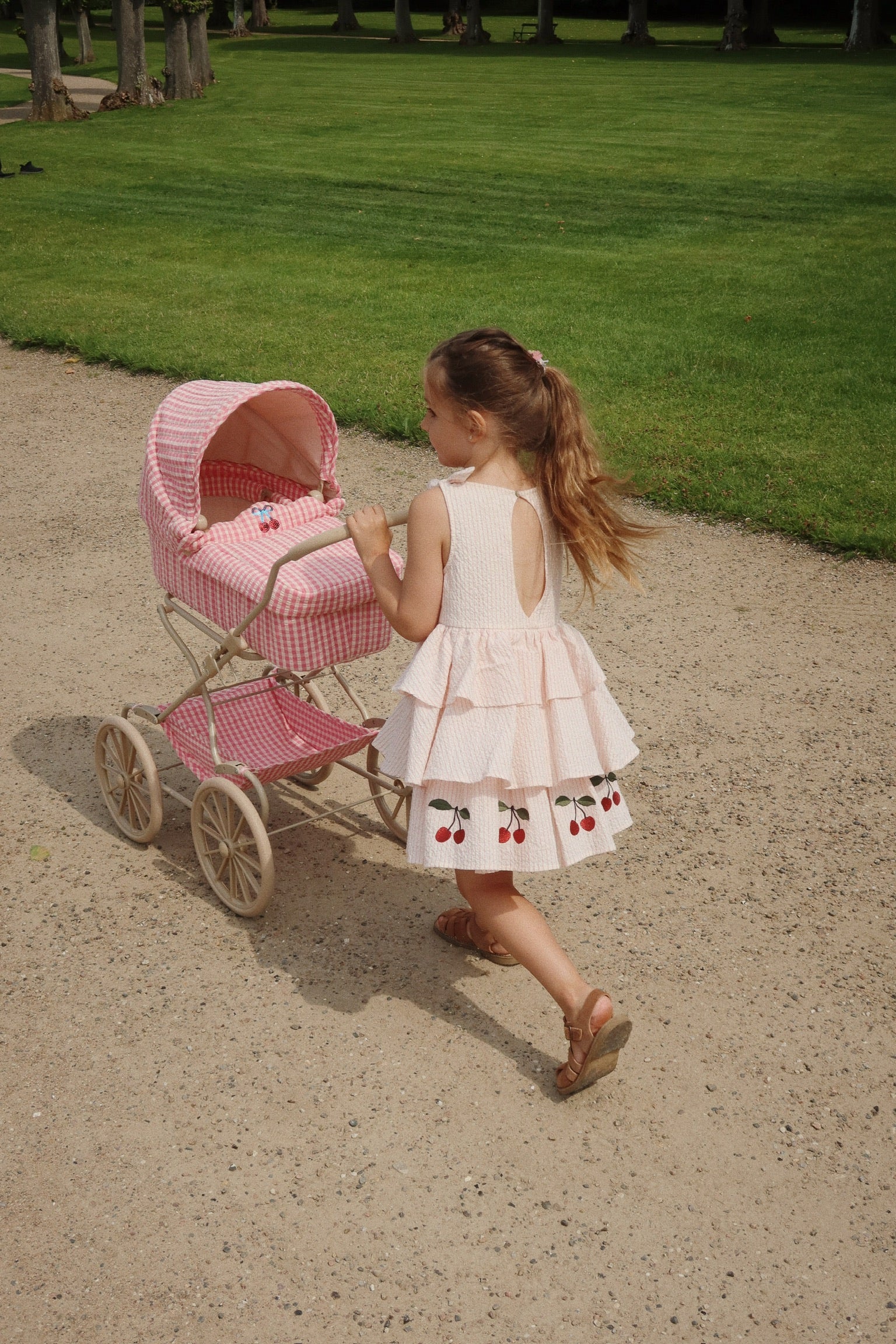 * Konges Sløjd Ellie Jurk | Peony Stripe - Image 4