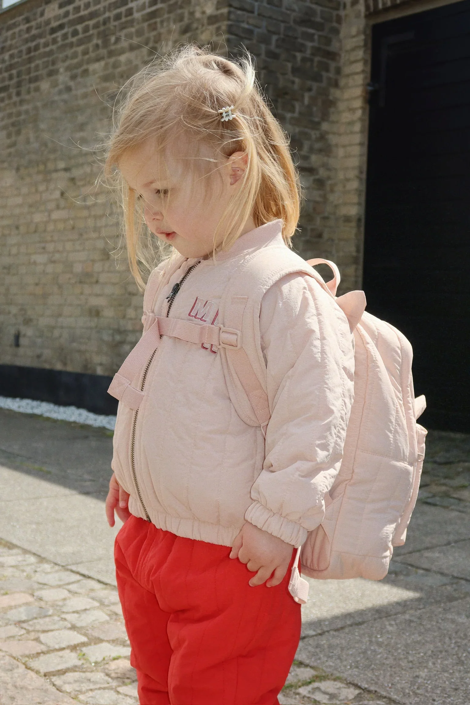 * Konges Sløjd Juno Kitty Bomber Jas | Cameo Rose - Image 3