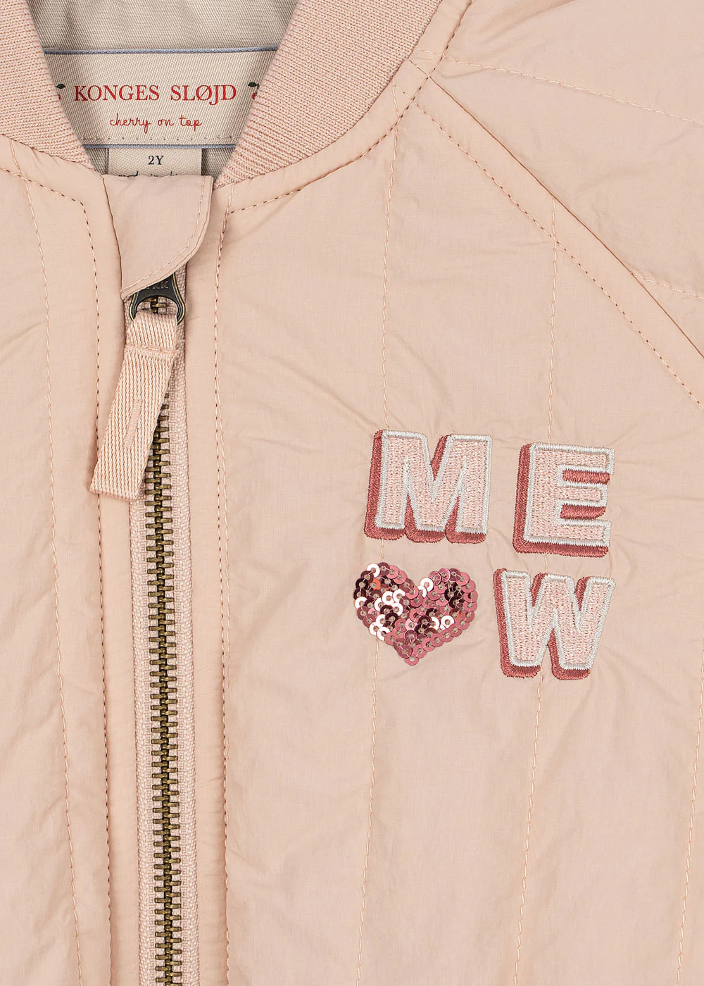 * Konges Sløjd Juno Kitty Bomber Jas | Cameo Rose - Image 7