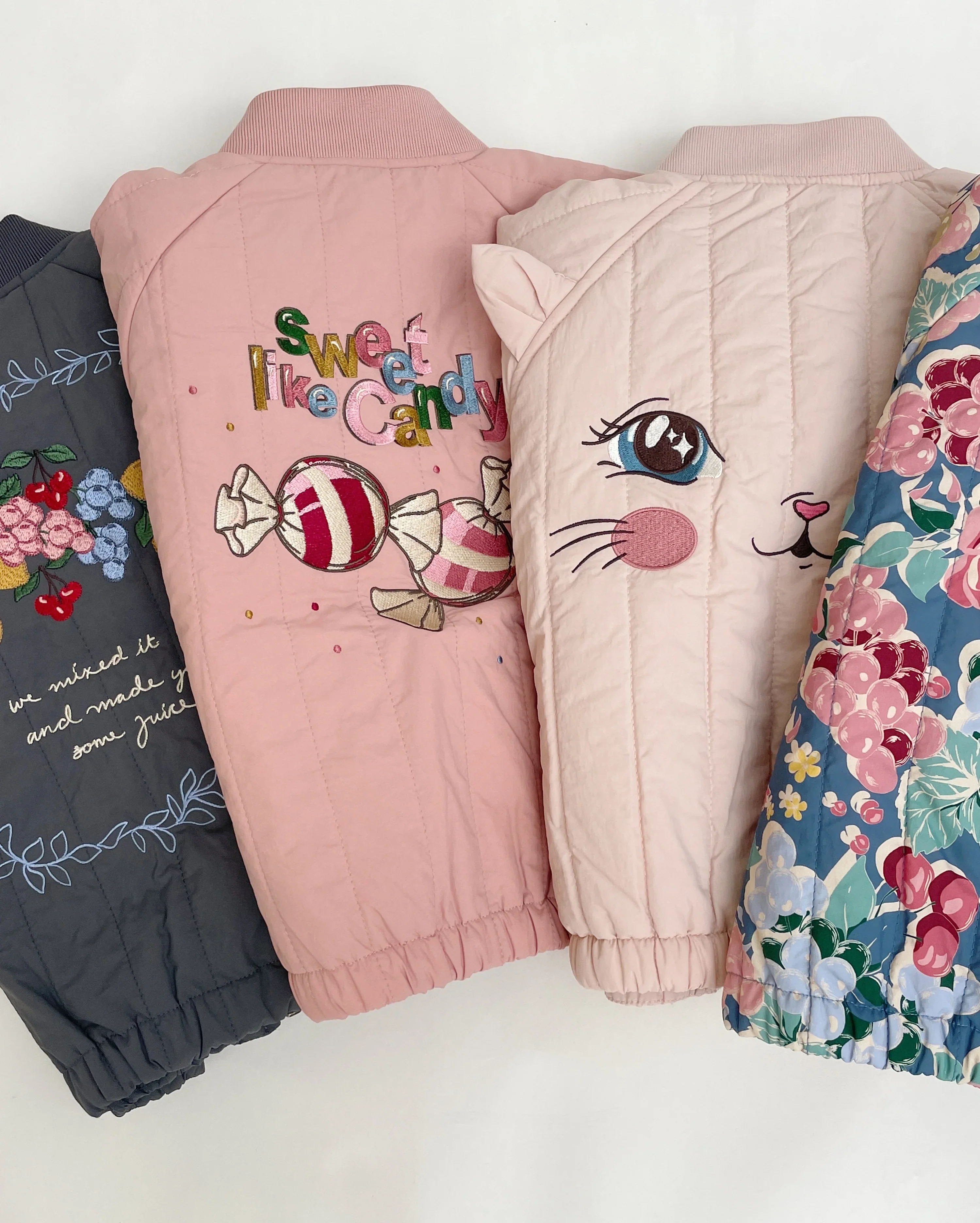 * Konges Sløjd Juno Kitty Bomber Jas | Cameo Rose - Image 9