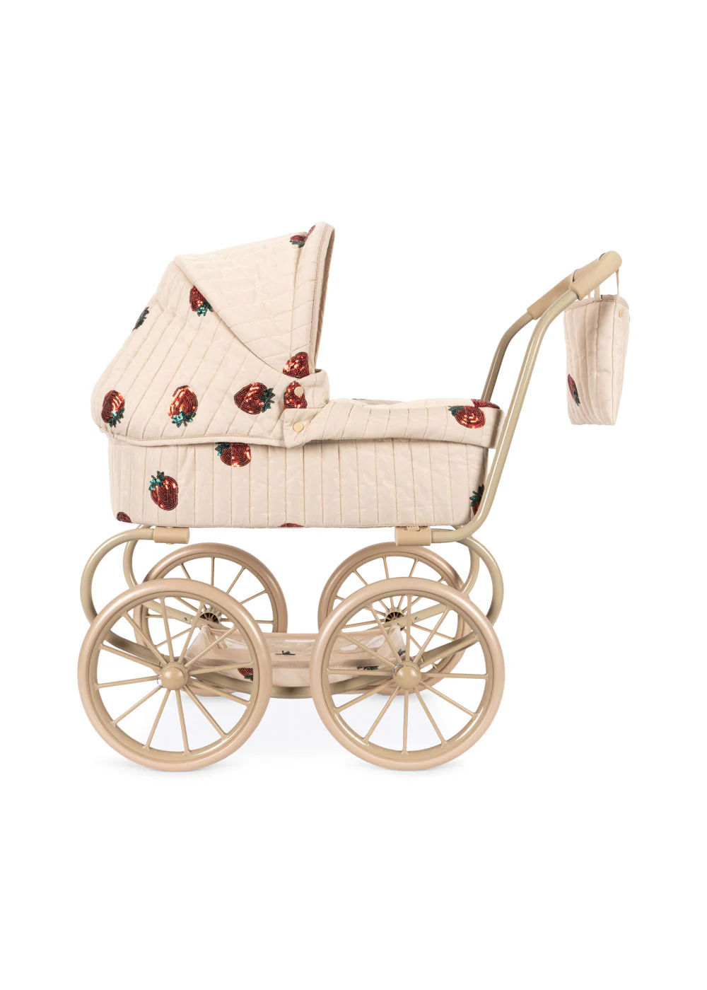 Konges Sløjd Minnie Poppen Kinderwagen | Strawberry - Image 4