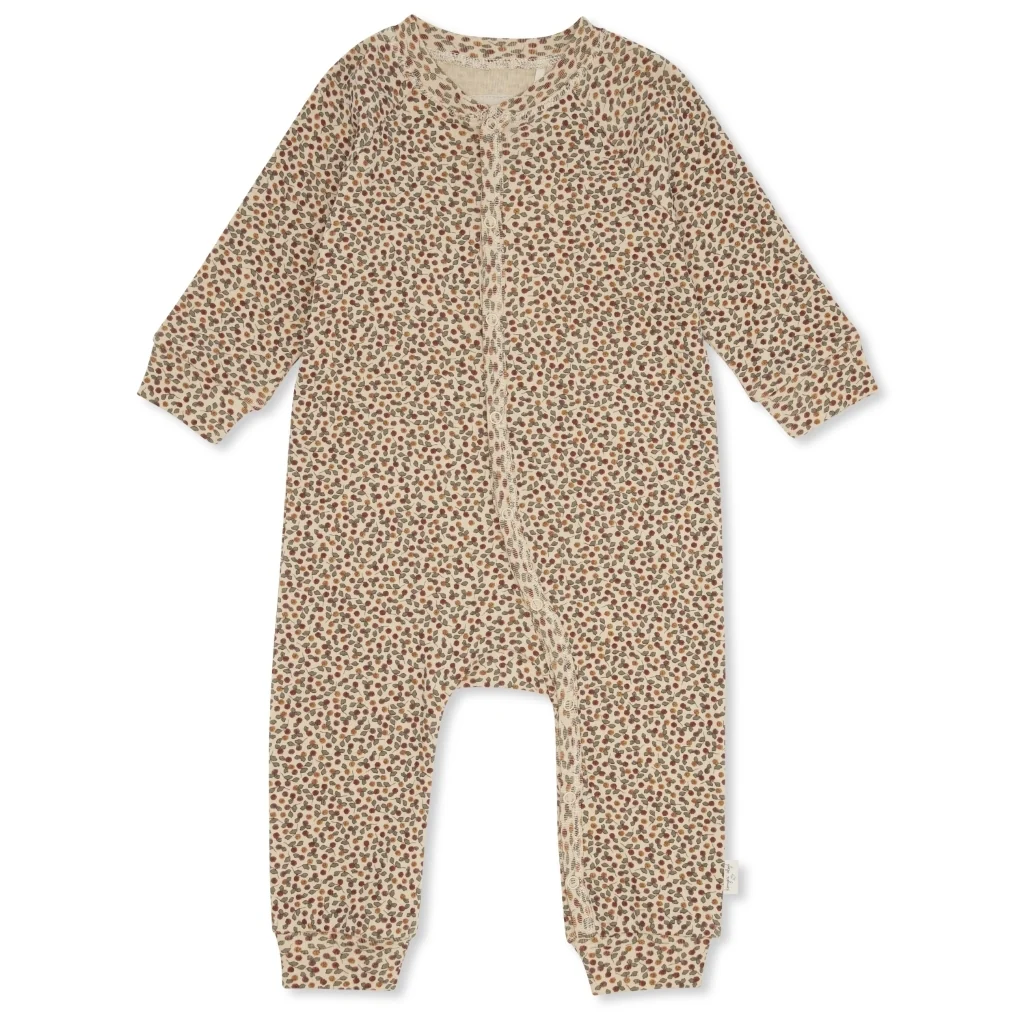 * Konges Sløjd newborn onesie playsuit Rosarie Red