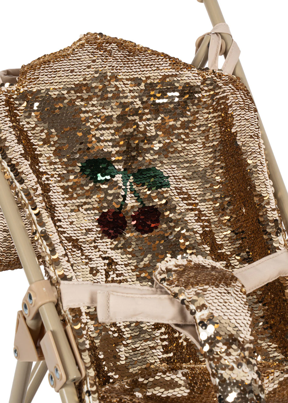 * Konges Sløjd Sparkly Poppen Buggy | Cherry - Image 3