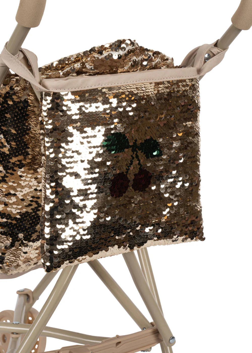 * Konges Sløjd Sparkly Poppen Buggy | Cherry - Image 4