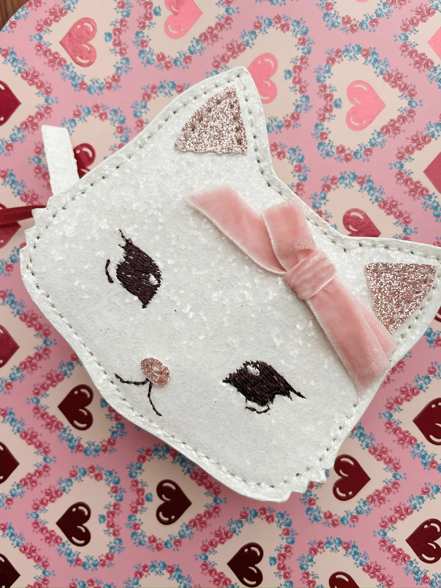 * Konges Sløjd Tut Kitty Portemonnee | Buttercream - Image 3