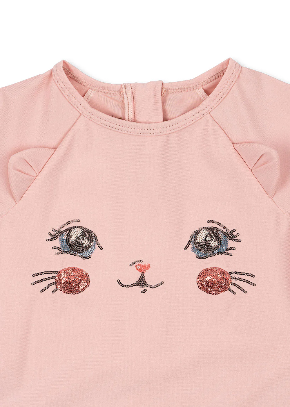 * Konges Sløjd Zwem Onesie | Kitty Powder Pink - Image 3